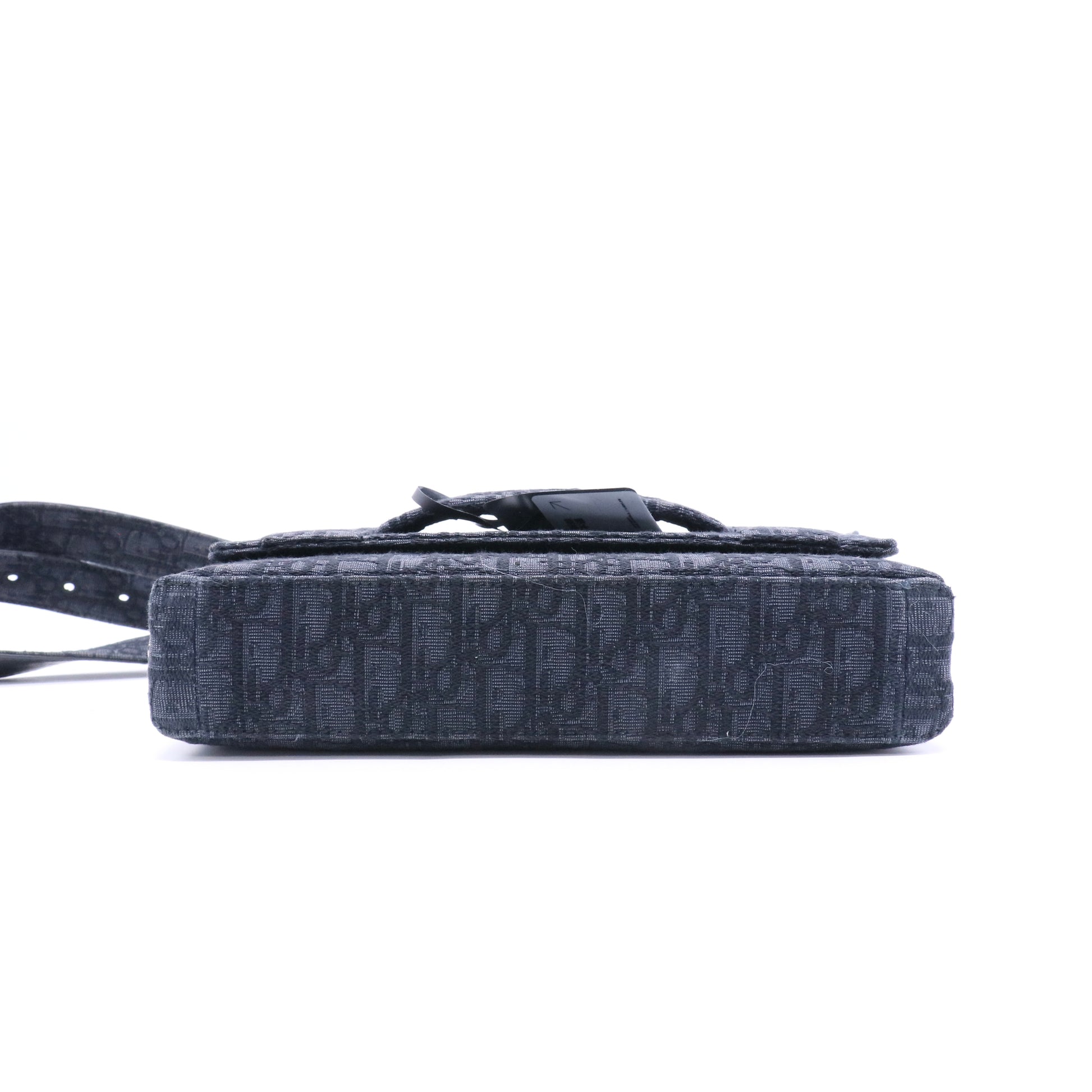 HOMME Oblique Canvas Flap Messenger Black（2021 Dior Men collection） Twins LDJ3303