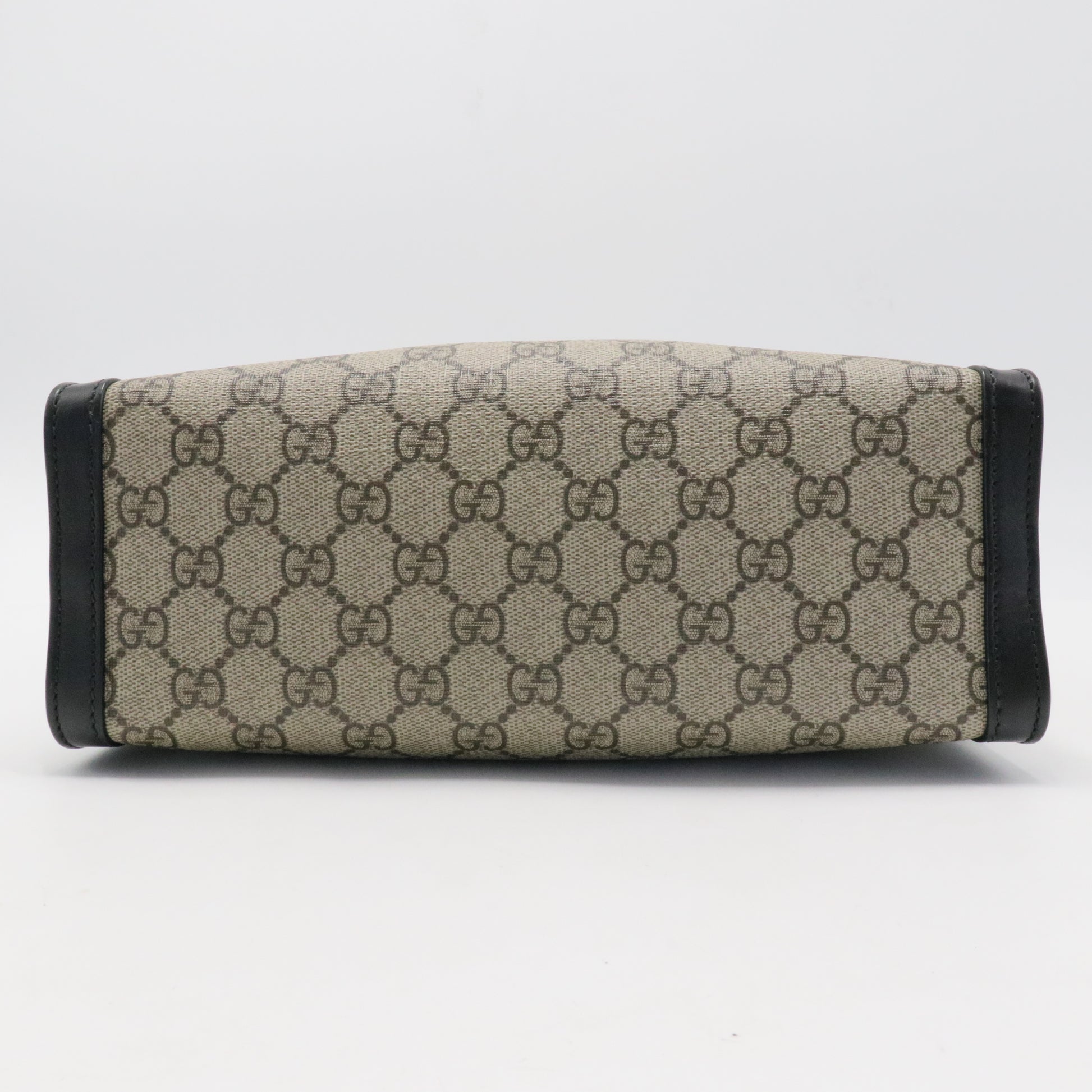 Padlock Chain Tote GG Coated Canvas Small
