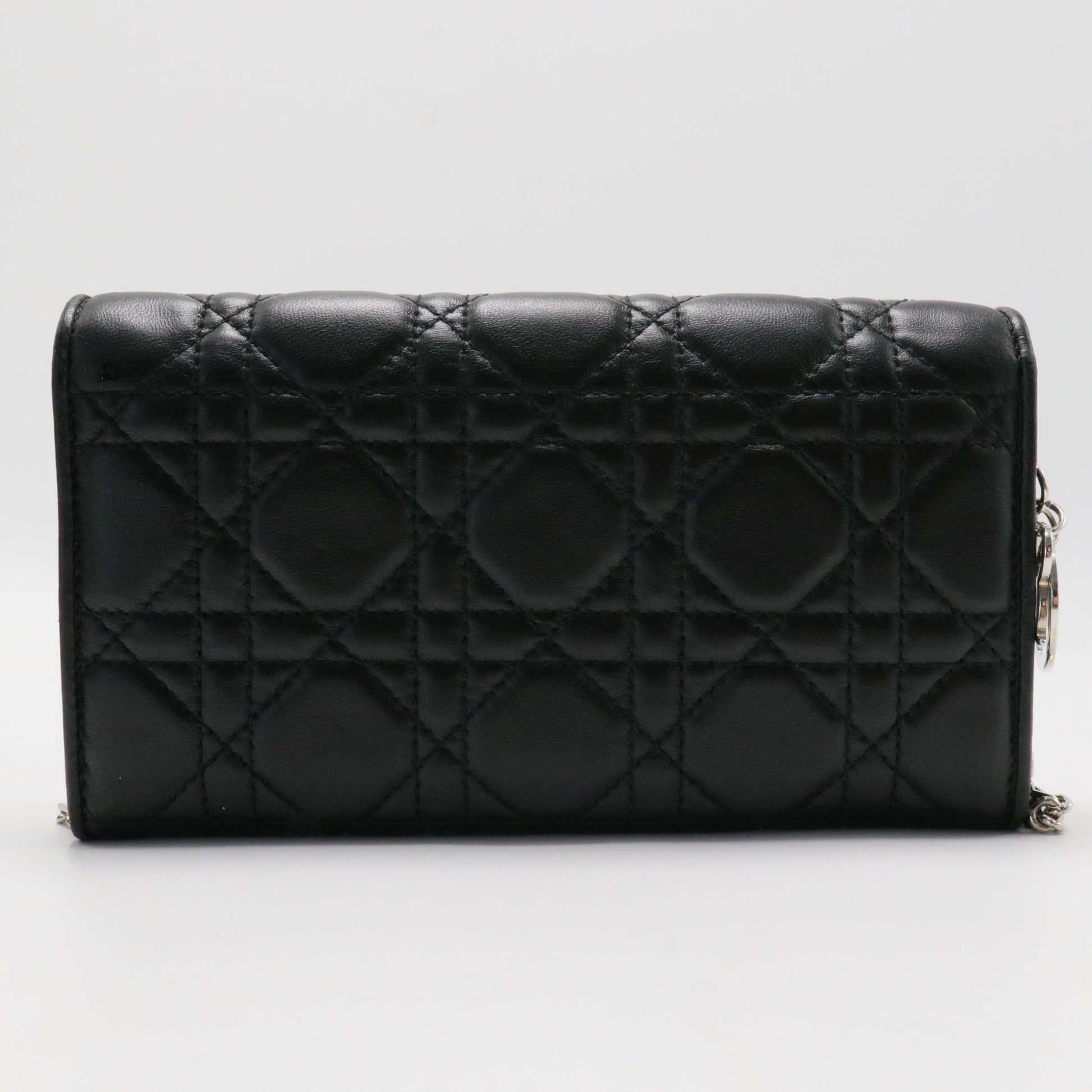 Lady Dior Croisiere Chain Wallet Cannage Quilt Lambskin