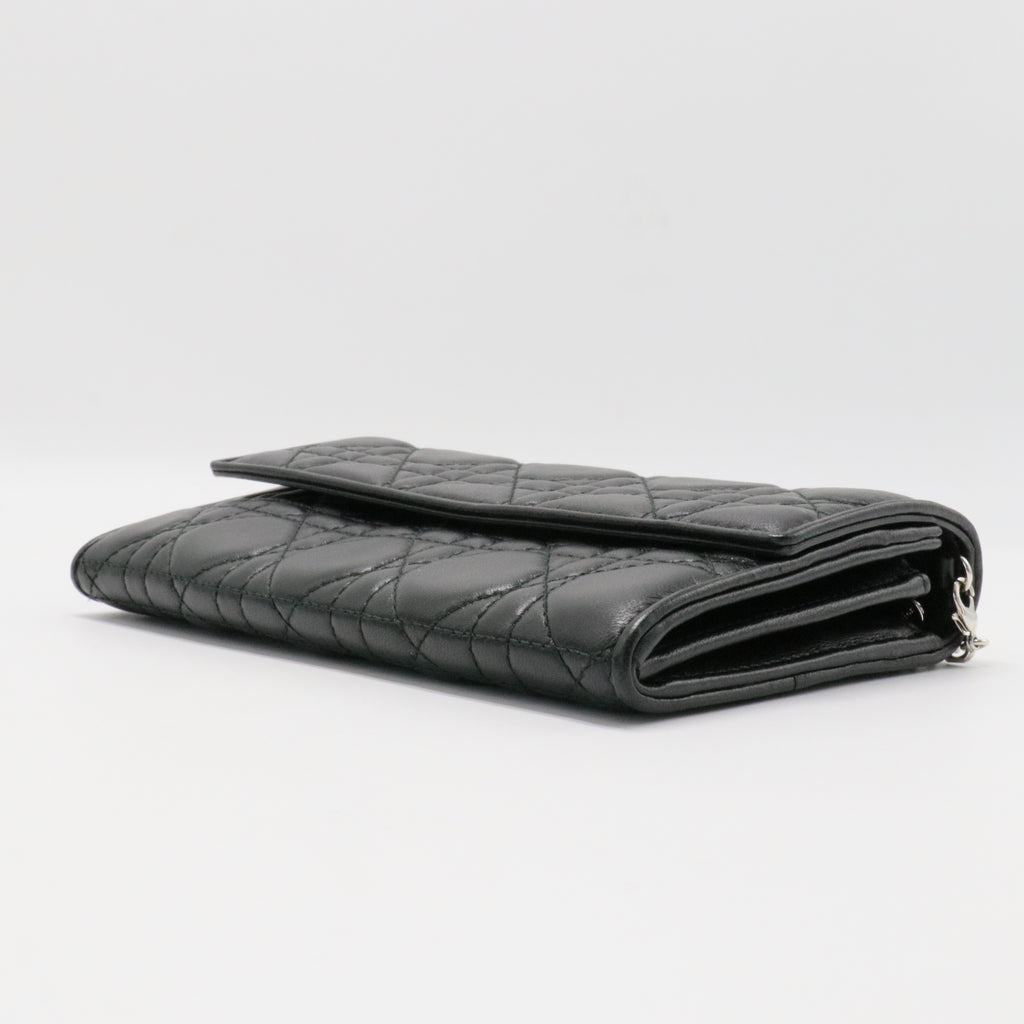 Lady Dior Croisiere Chain Wallet Cannage Quilt Lambskin