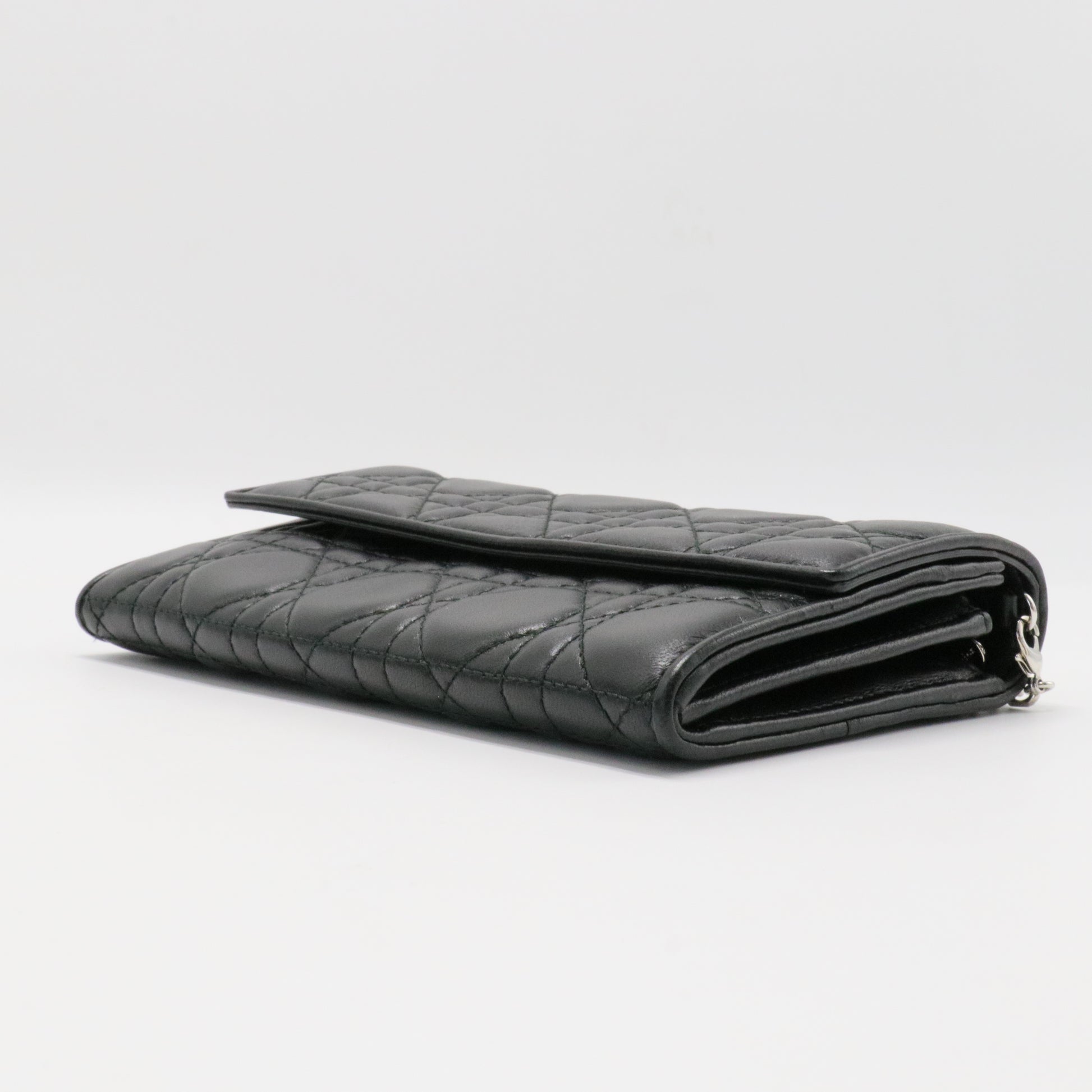 Lady Dior Croisiere Chain Wallet Cannage Quilt Lambskin