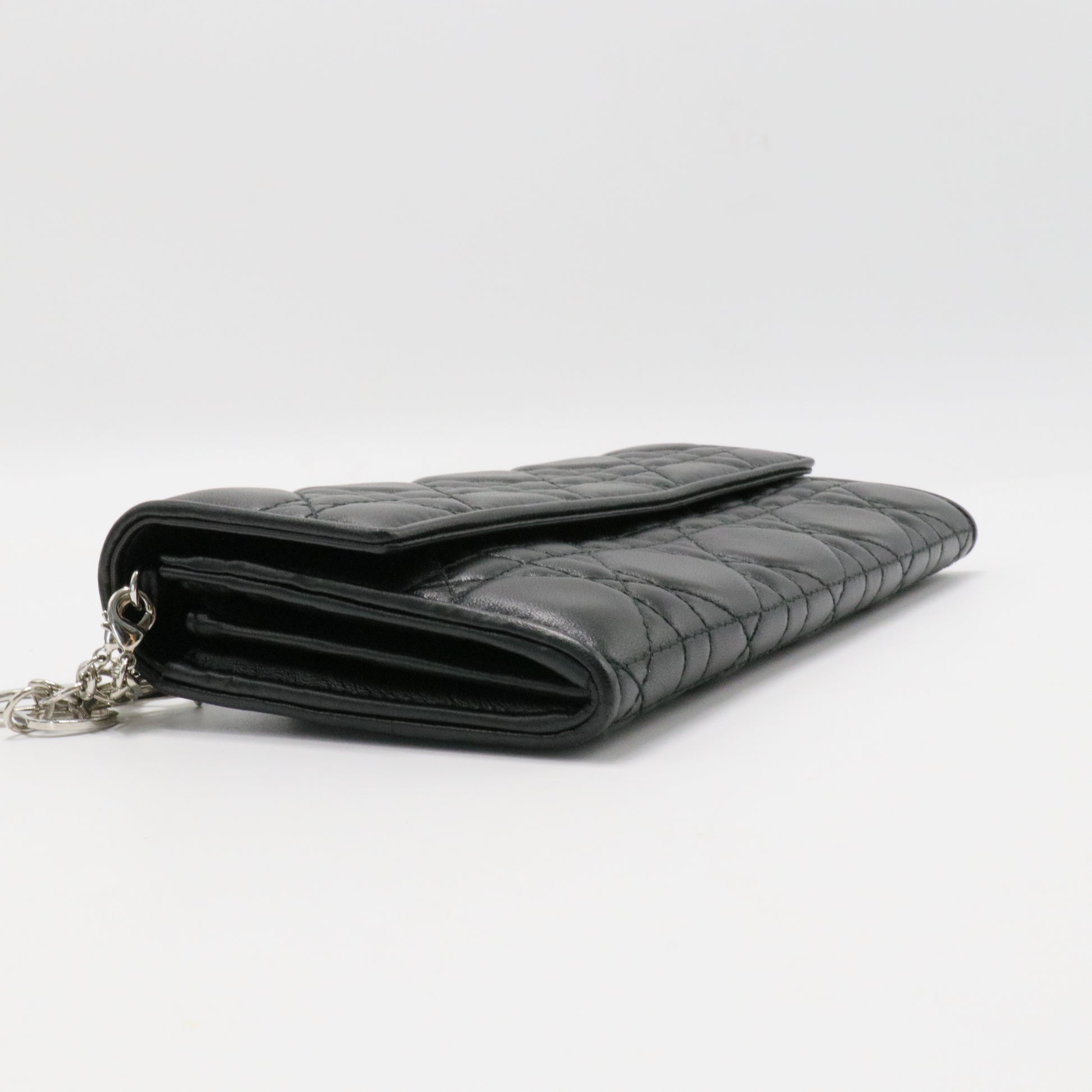 Lady Dior Croisiere Chain Wallet Cannage Quilt Lambskin