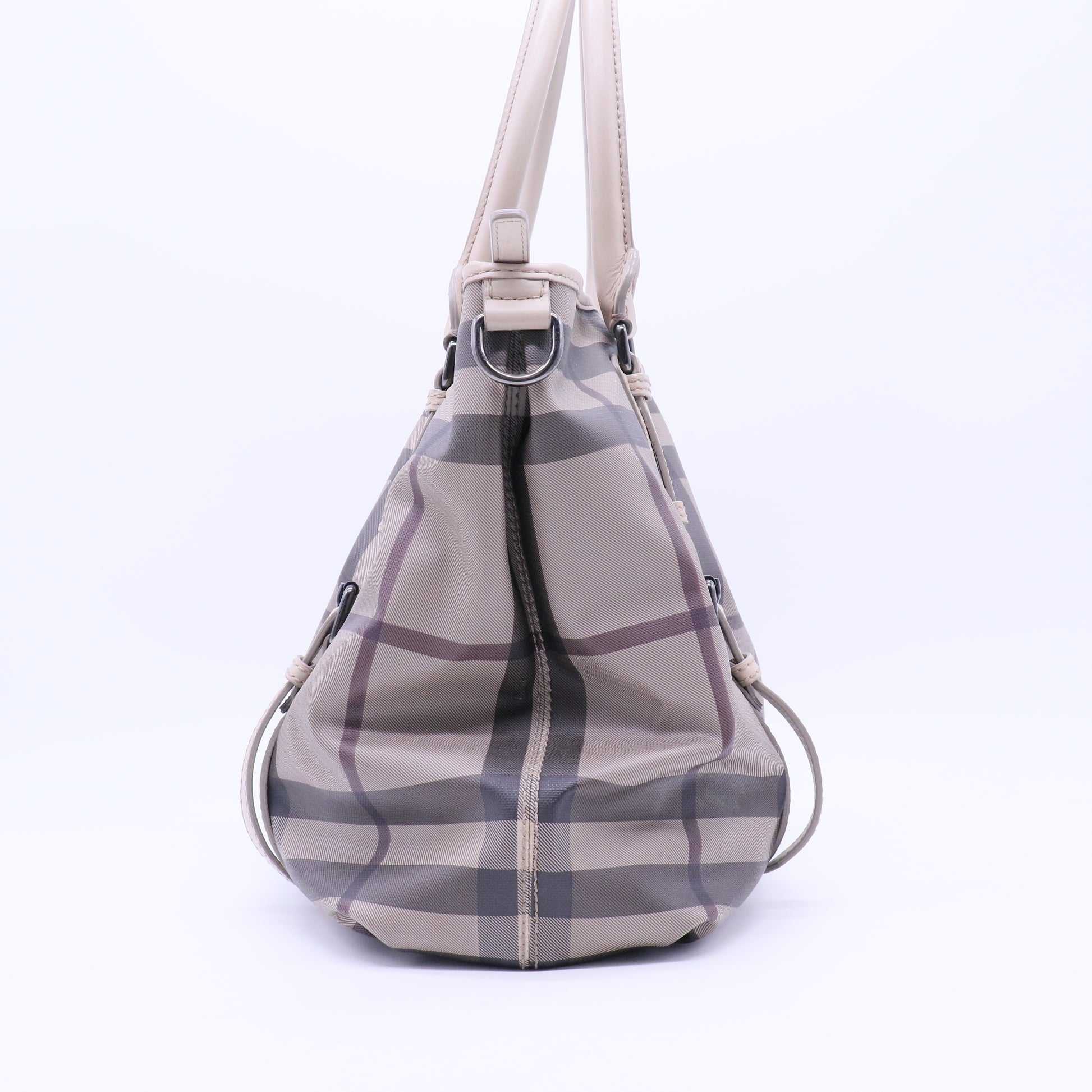 Smoked Check Small Northfield Tote Trench B21235