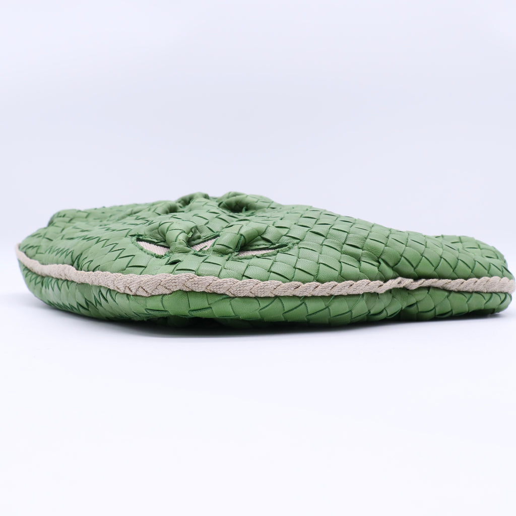 Nappa Intrecciato Flower Medium Veneta Hobo Twins LDJ3321