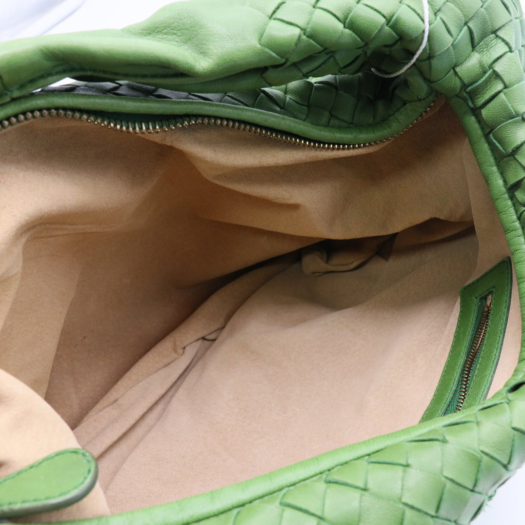 Nappa Intrecciato Flower Medium Veneta Hobo Twins LDJ3321