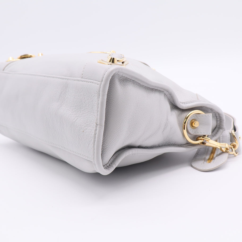 Special Gold Edition's Le City Bag Mini in Optic White Twins LDJ2509