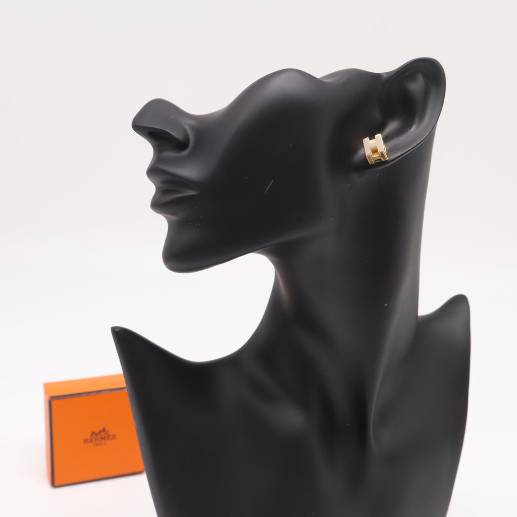 Hermès Mini Pop H Stud Earrings W22311