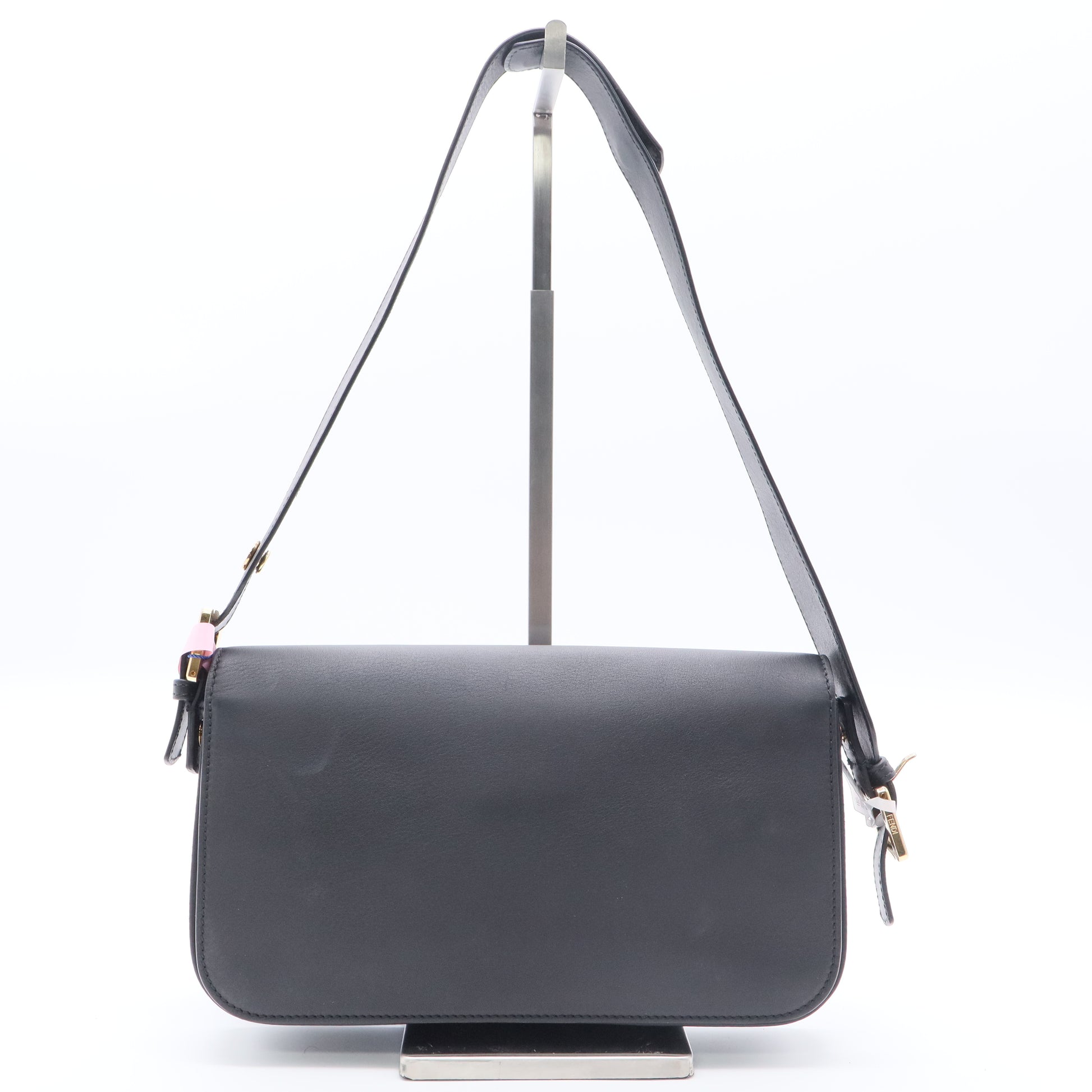 3Baguette Shoulder Bag Black Twins