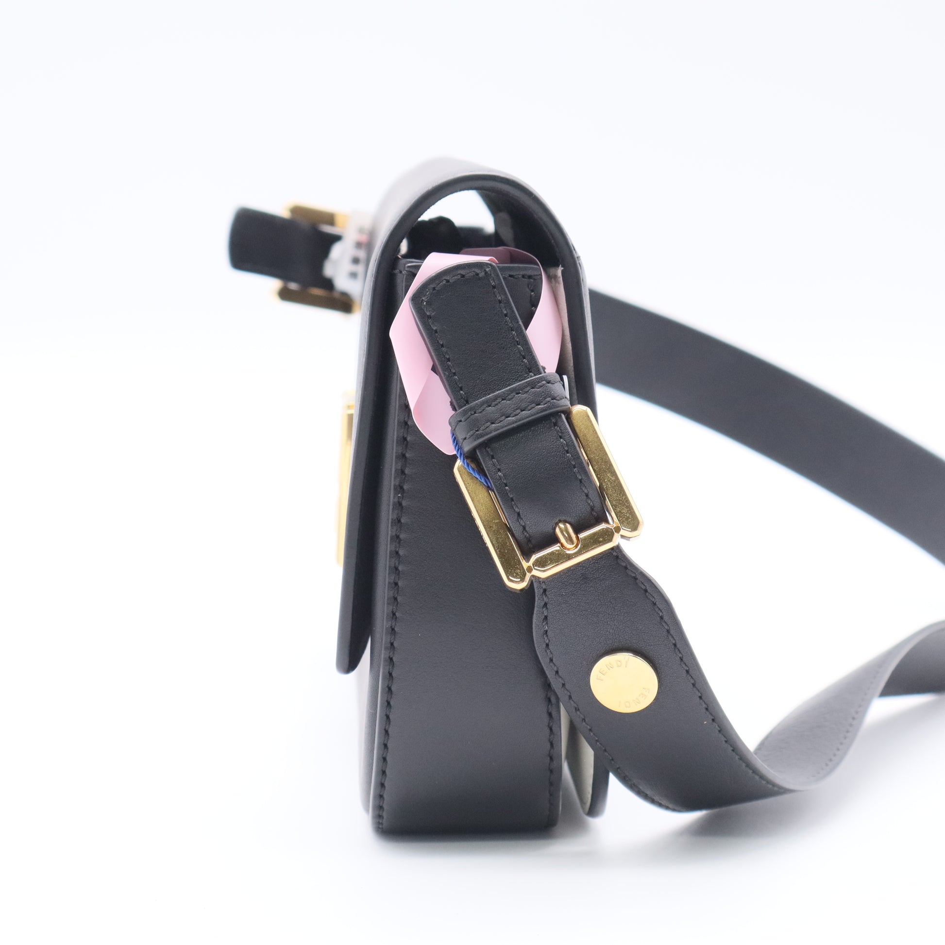 3Baguette Shoulder Bag Black Twins