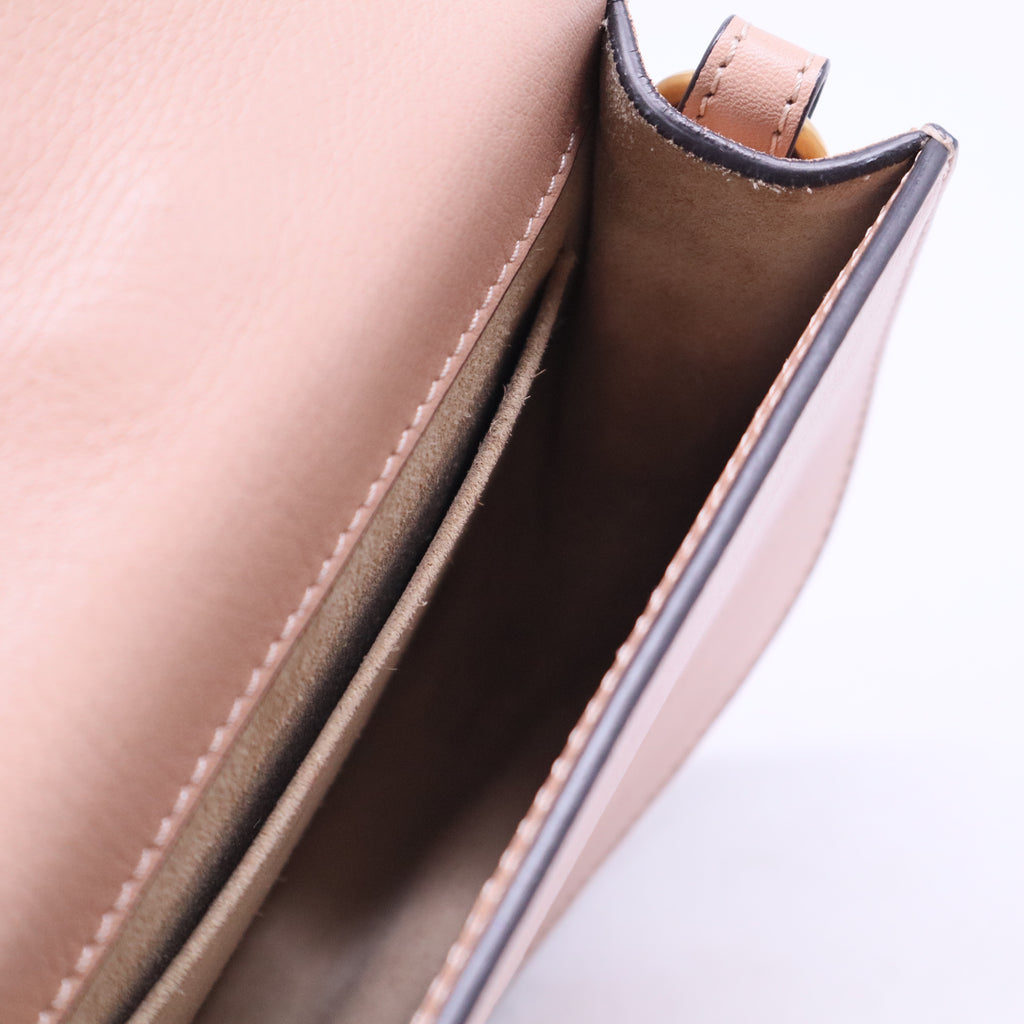 Calfskin Suede Small Nile Bracelet Bag Biscotti Beige Sold Out B20626