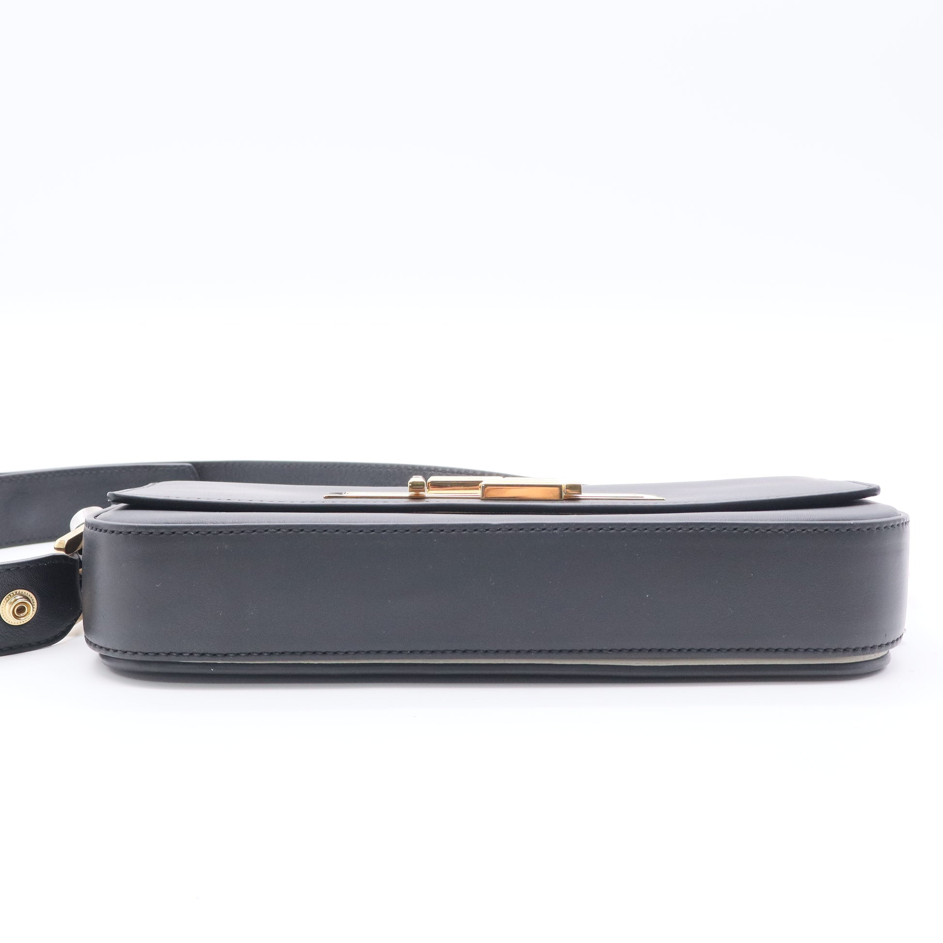 3Baguette Shoulder Bag Black Twins