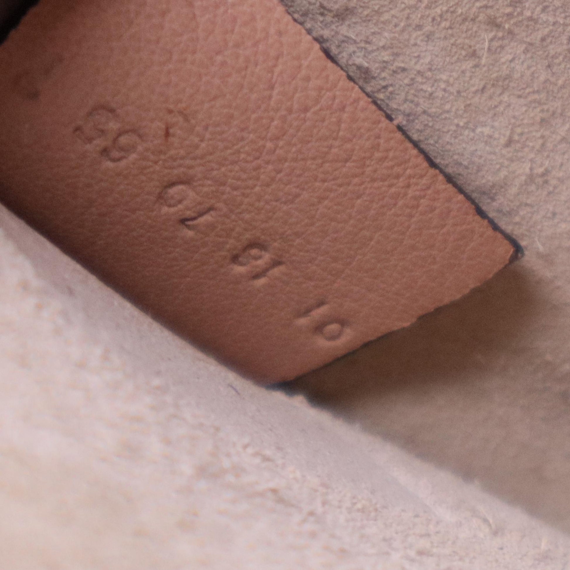 Calfskin Suede Small Nile Bracelet Bag Biscotti Beige Sold Out B20626