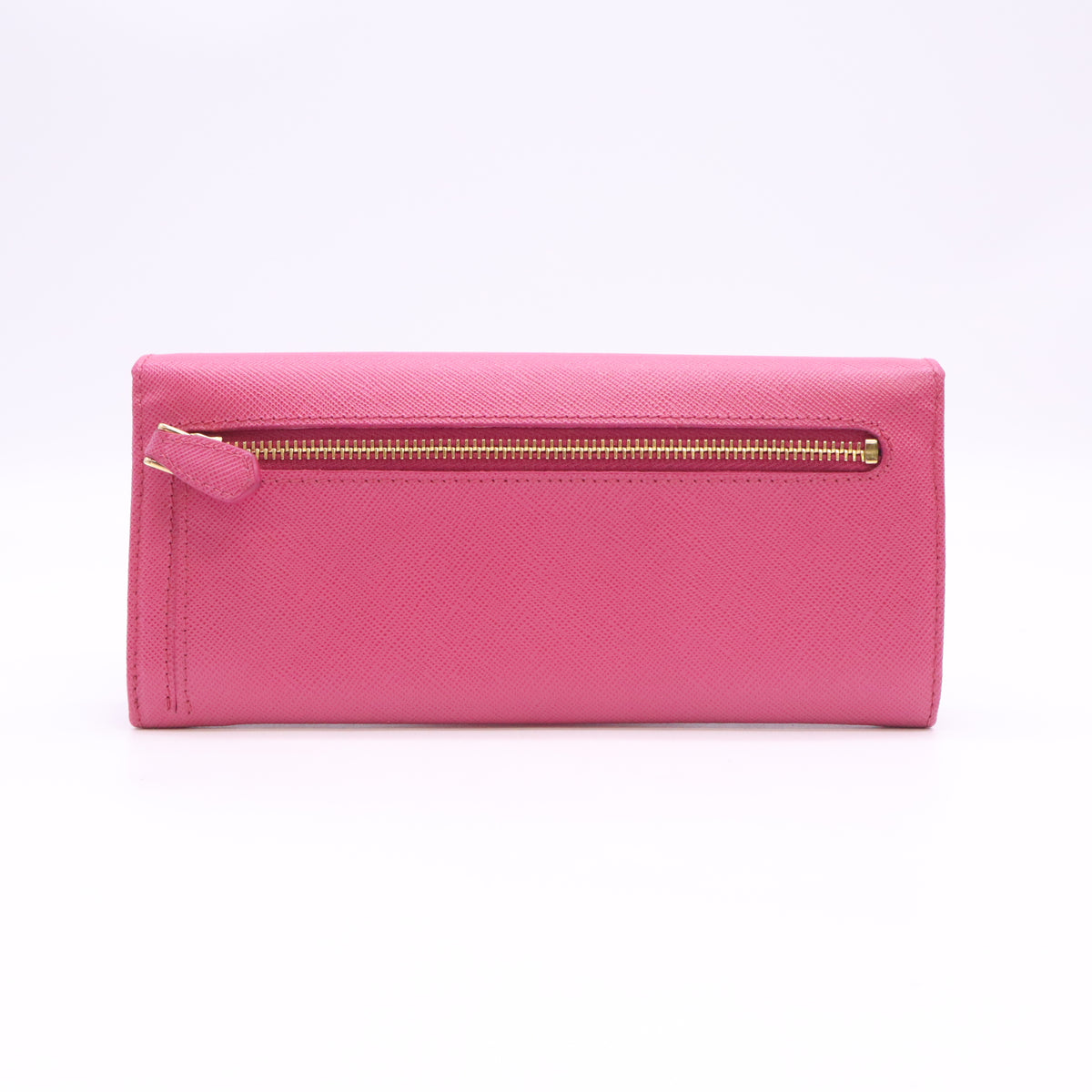 Saffiano Fiocco Continental Bow Wallet Peonia