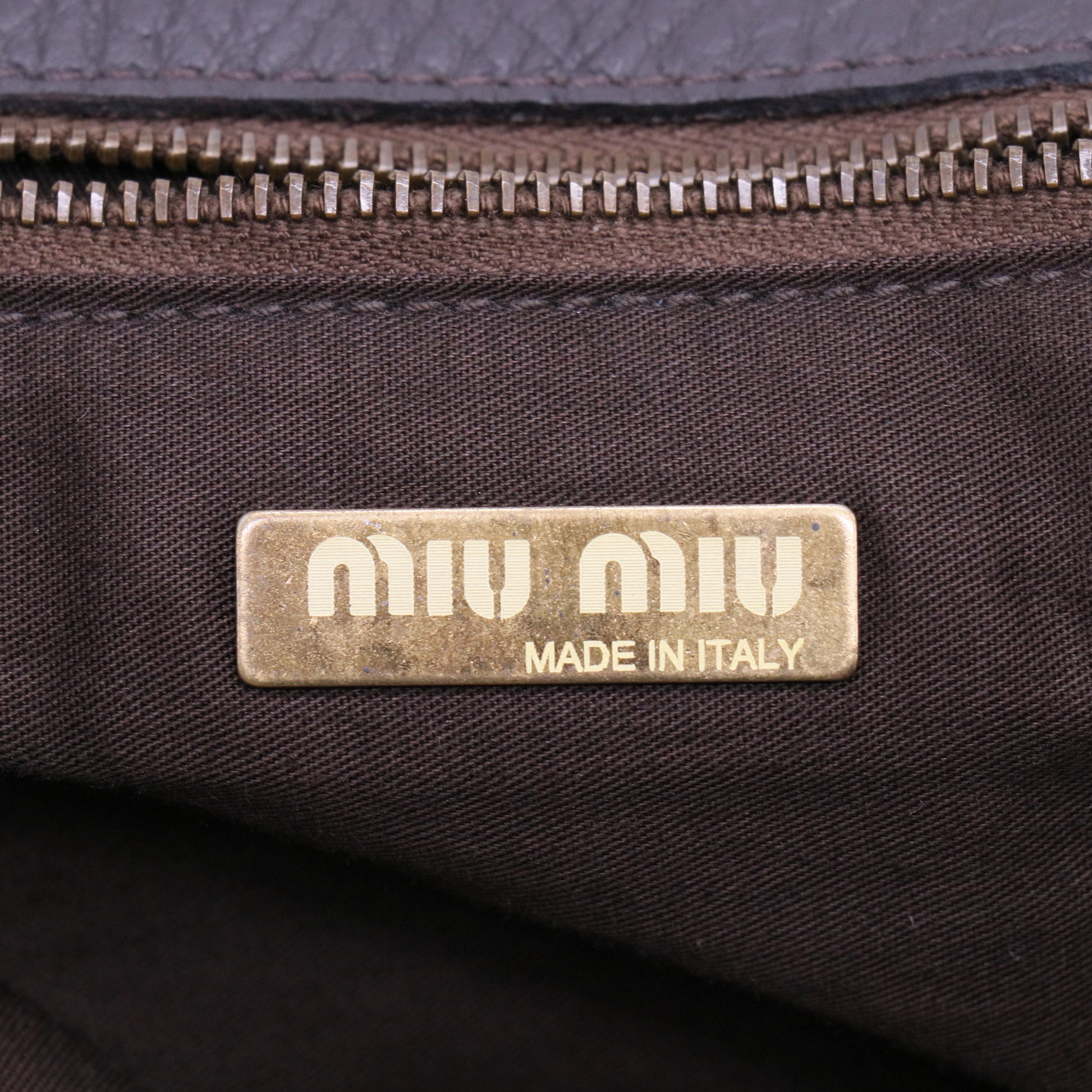 Rare Vintage MIU MIU Leather Handbag Shoulder Bag B21442