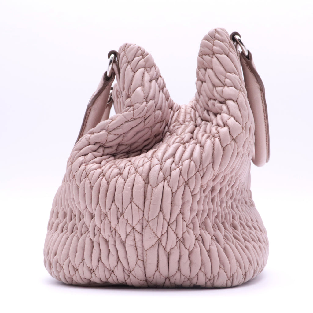 Lambskin Top Handle Bag
