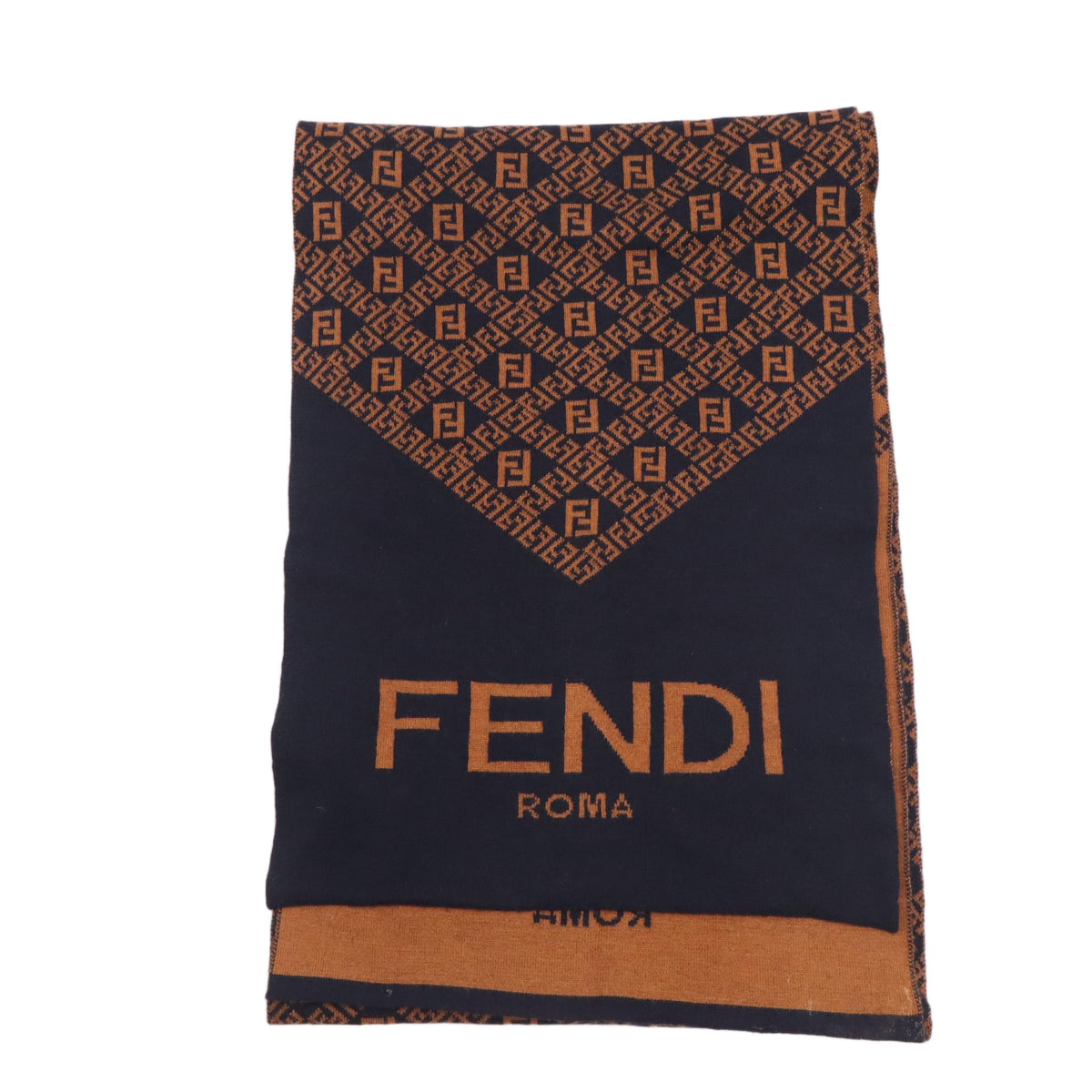 Fendi FF Jacquard Fringed Scarf W23441