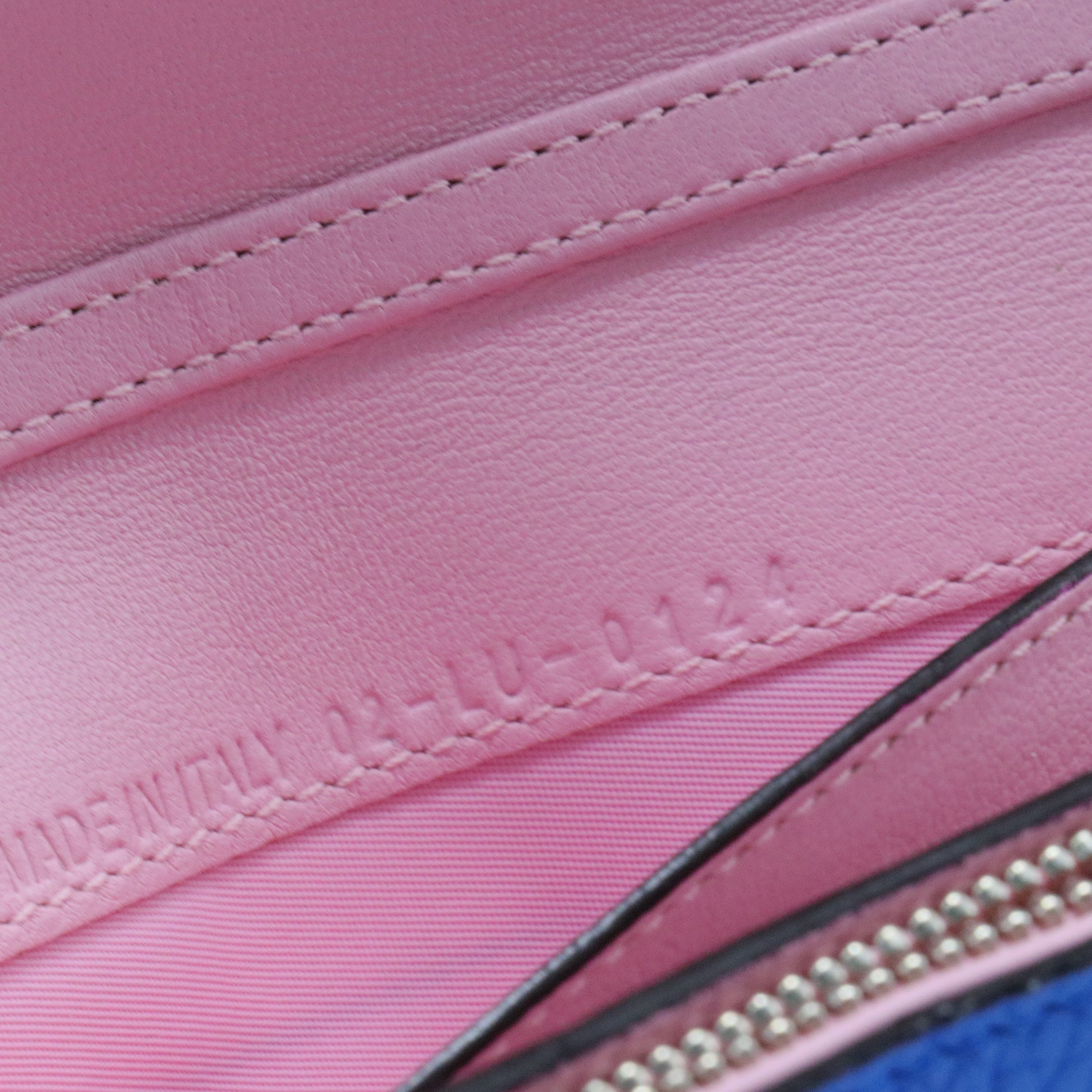 CHRISTIAN DIOR Pebbled Leather Diorissimo Recontre Wallet