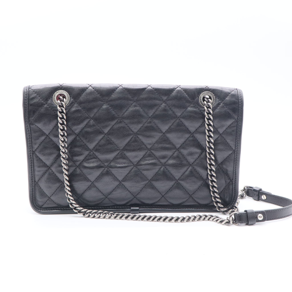 Caviar French Riviera Flap Black twins