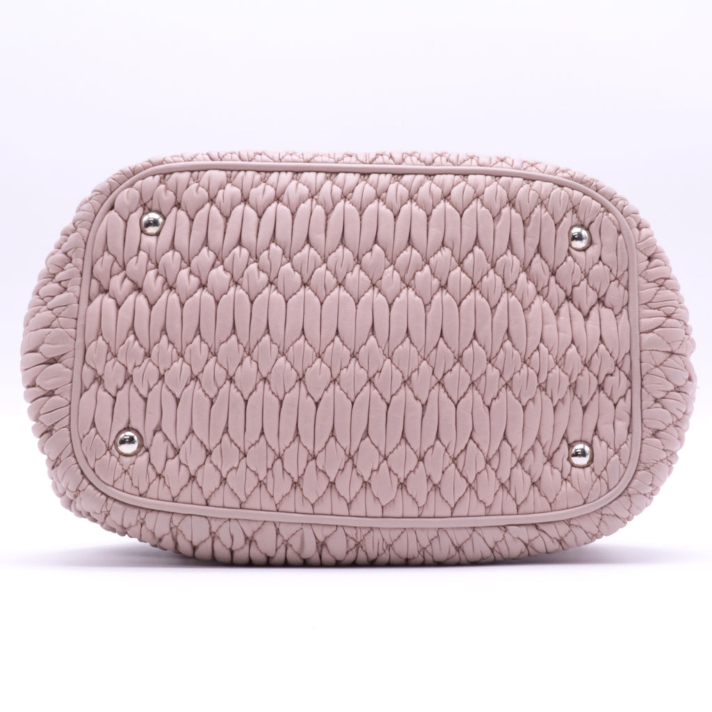 Lambskin Top Handle Bag