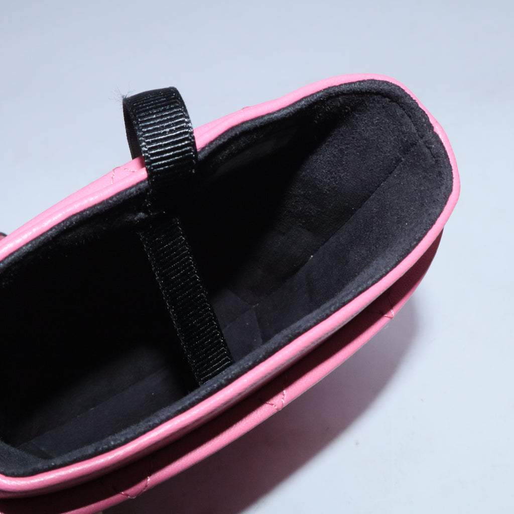 Lambskin Quilted Chain Around Phone Holder Pink Sold Out B20599