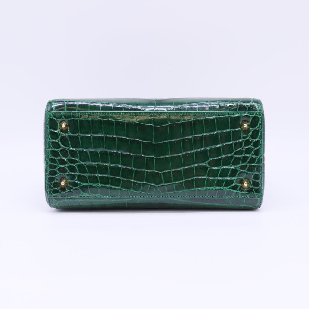 Christian Dior Crocodile Mini Lady Dior Bag Twins B22621