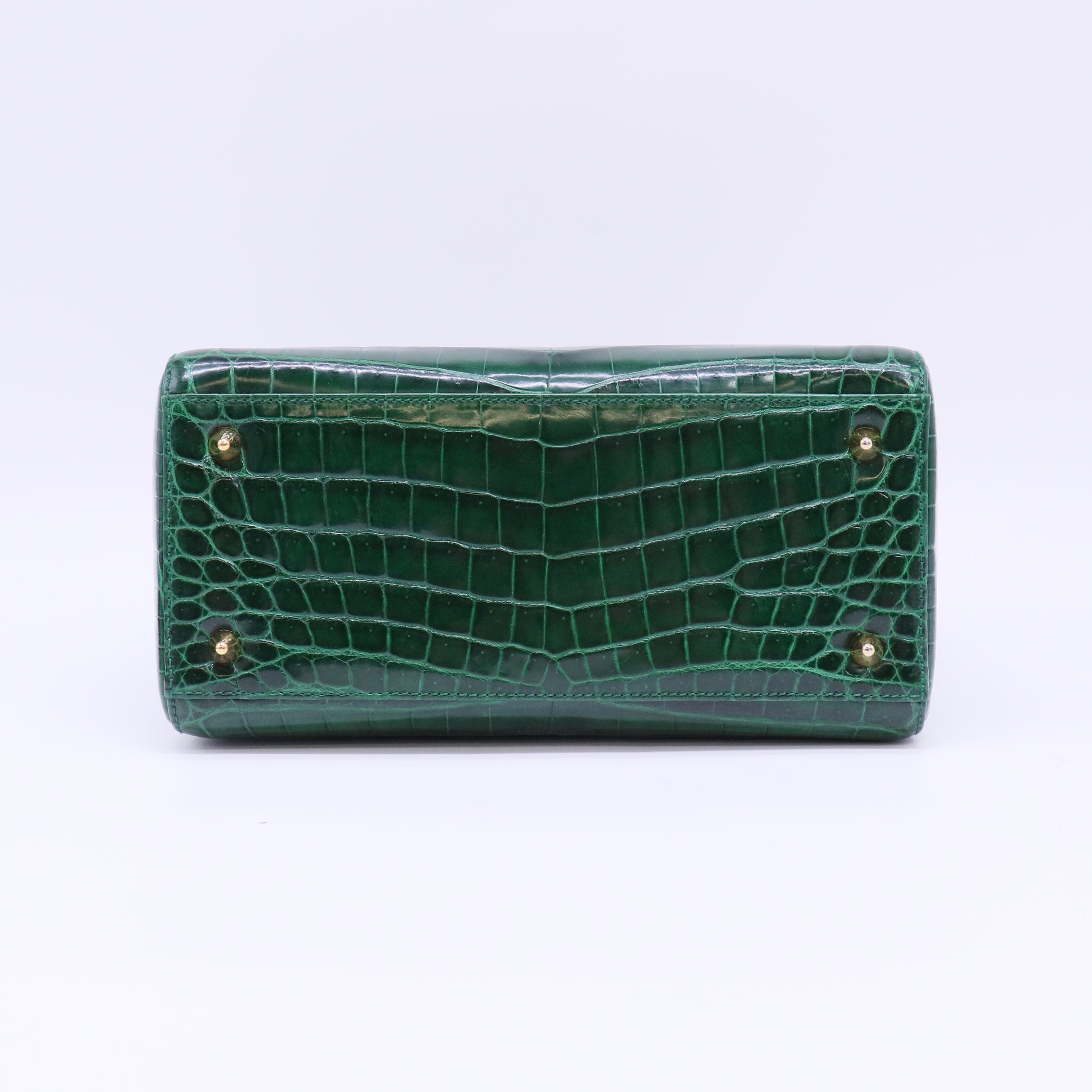 Christian Dior Crocodile Mini Lady Dior Bag Twins B22621