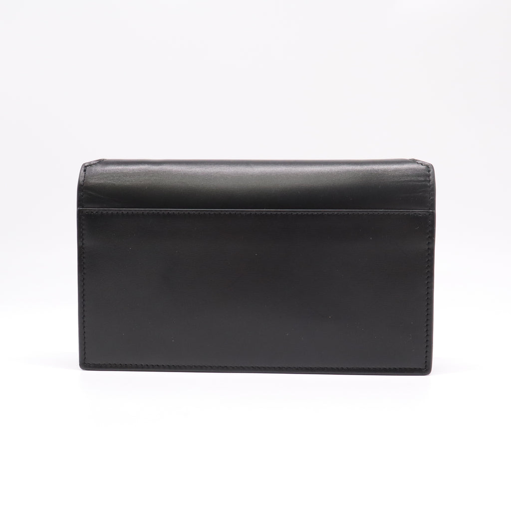 Saint Laurent "Sunset" Smooth Leather Chain Wallet B22869