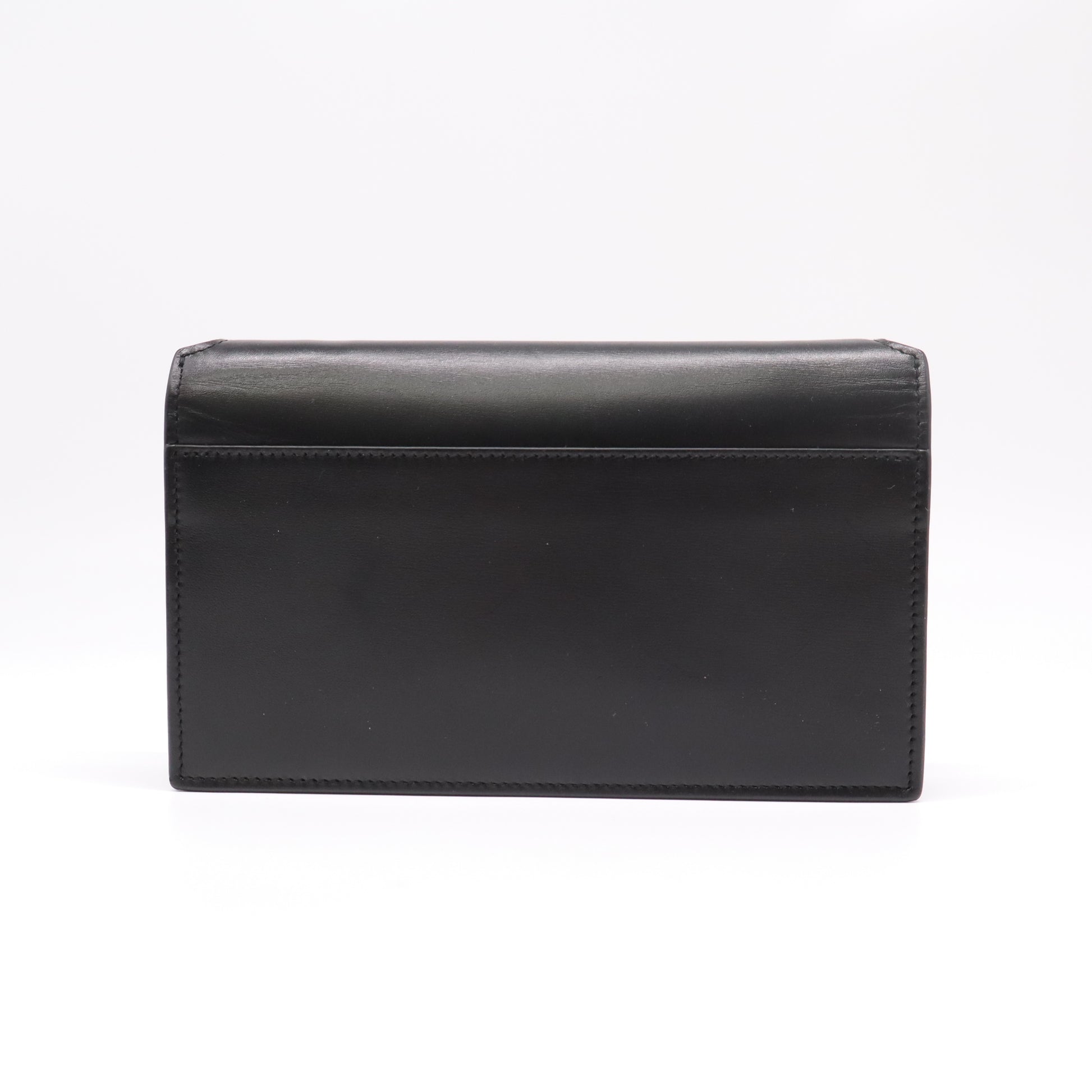 Saint Laurent "Sunset" Smooth Leather Chain Wallet B22869
