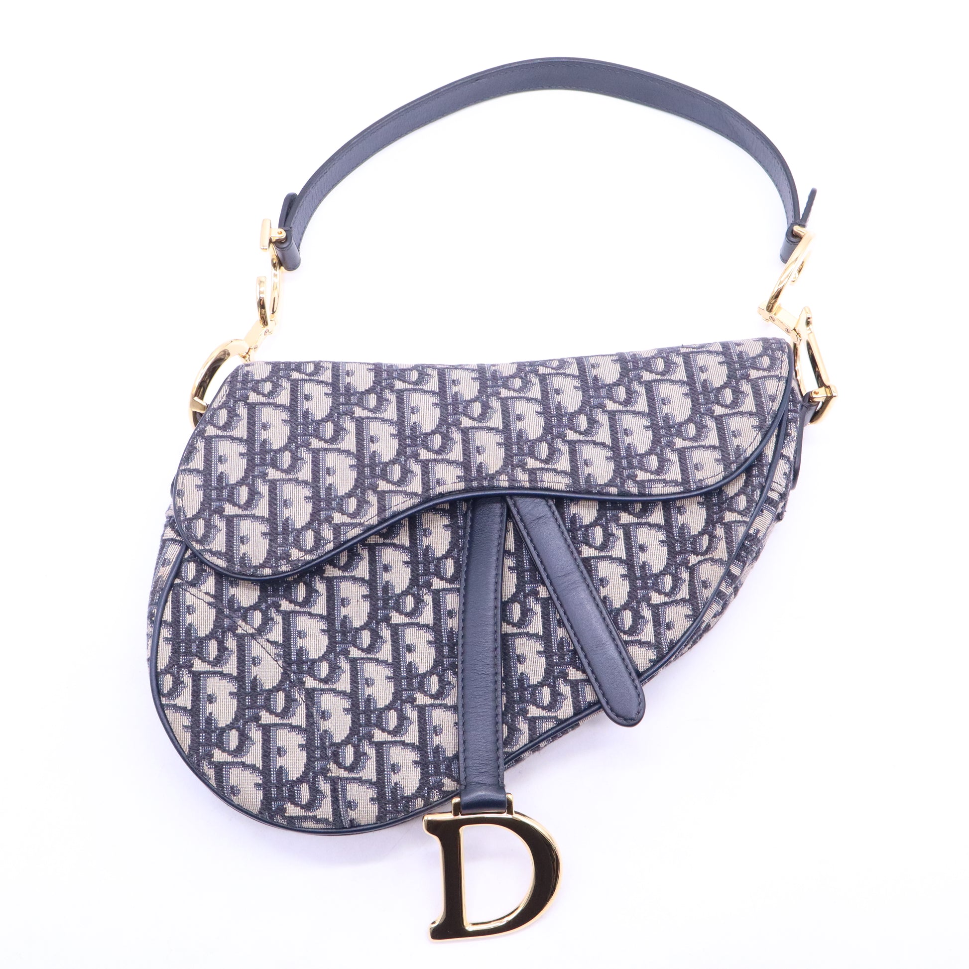 Saddle Handbag Oblique Canvas Medium B21644