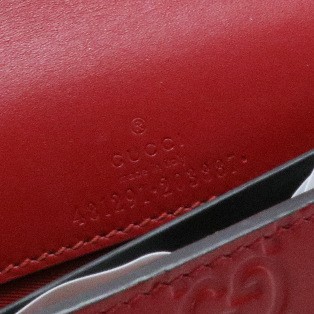 Guccissima Mini Cherry Bag