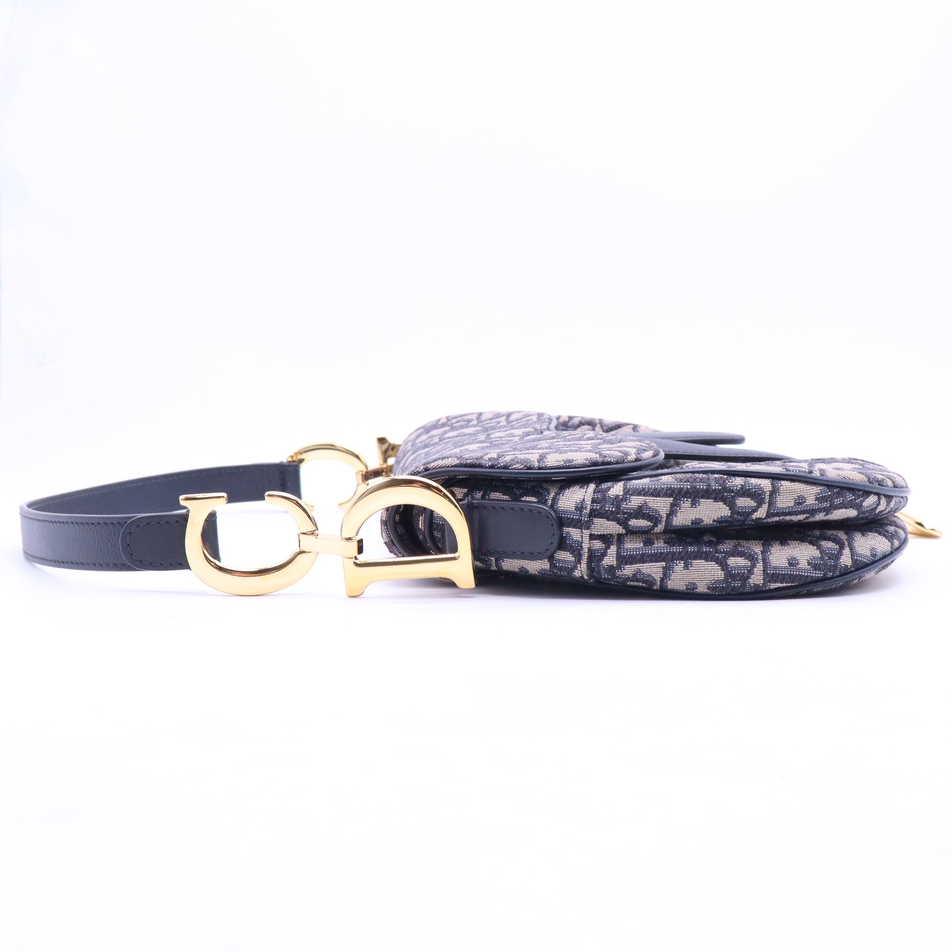 Saddle Handbag Oblique Canvas Medium B21644