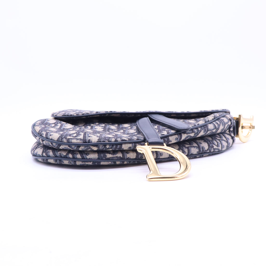 Saddle Handbag Oblique Canvas Medium B21644