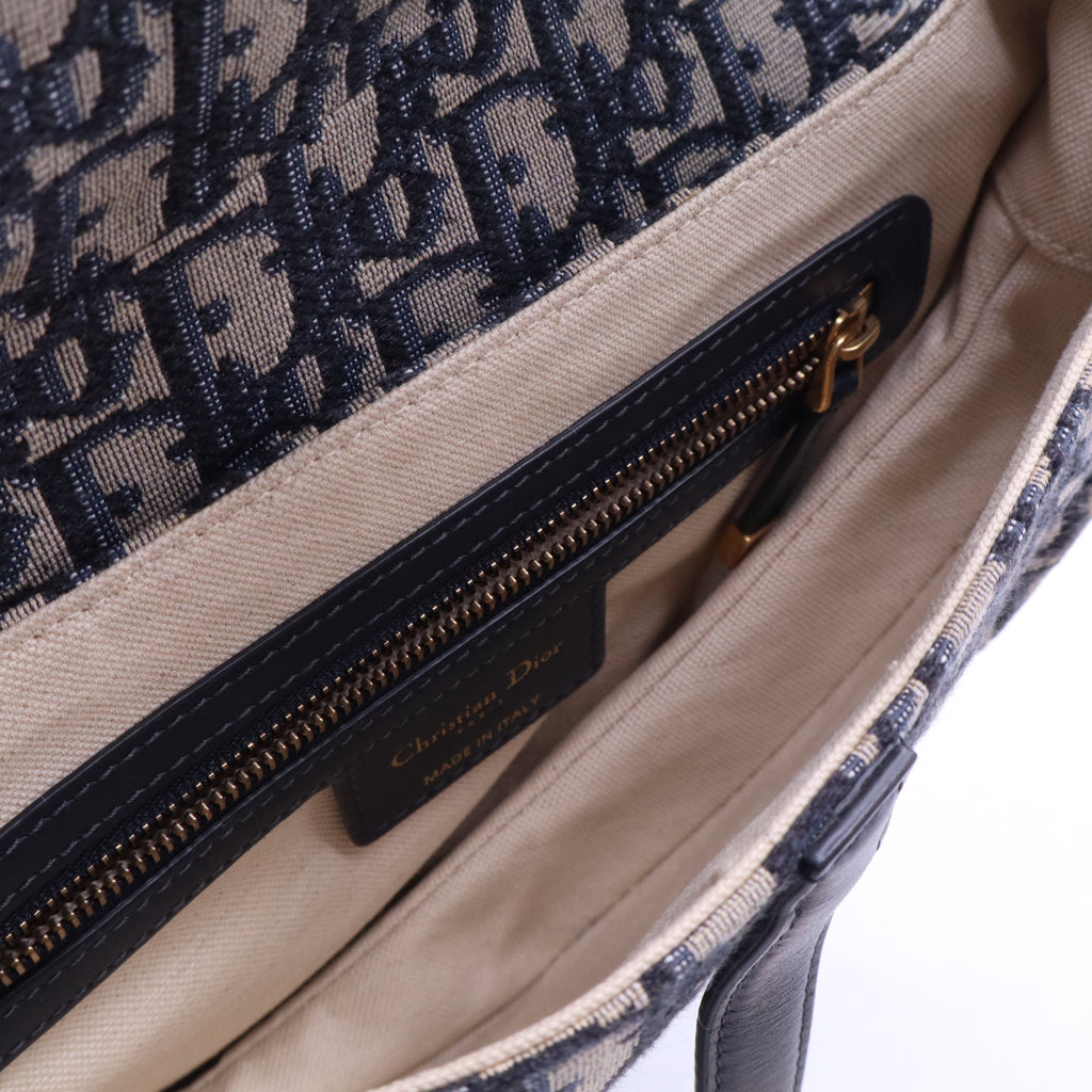 Saddle Handbag Oblique Canvas Medium B21644