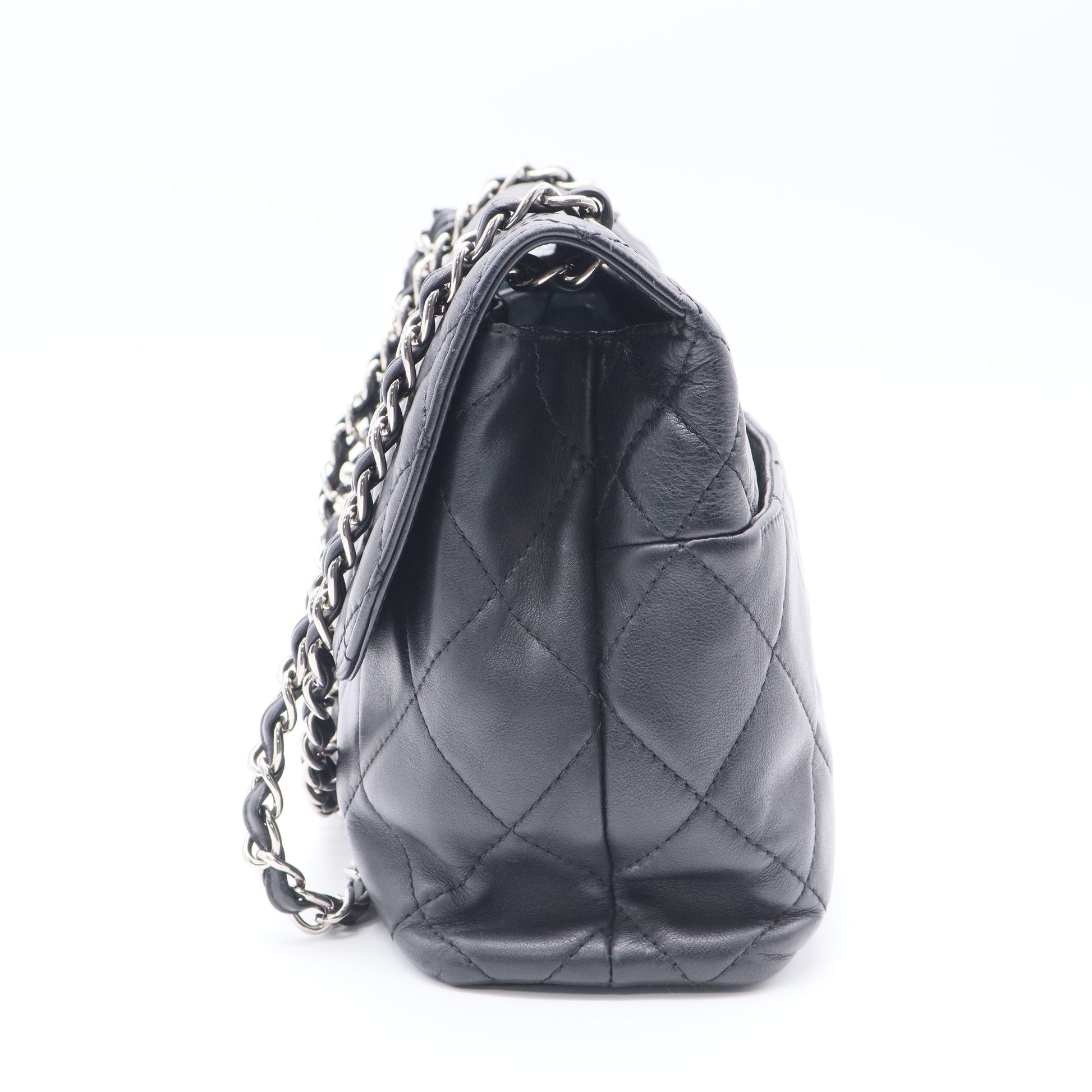 In The Business Flap Bag Quilted Calfskin Maxi 2011 Twins