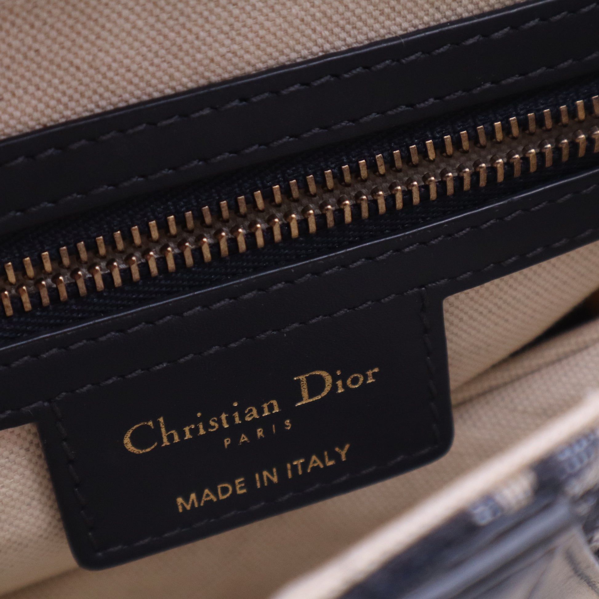 Saddle Handbag Oblique Canvas Medium B21644