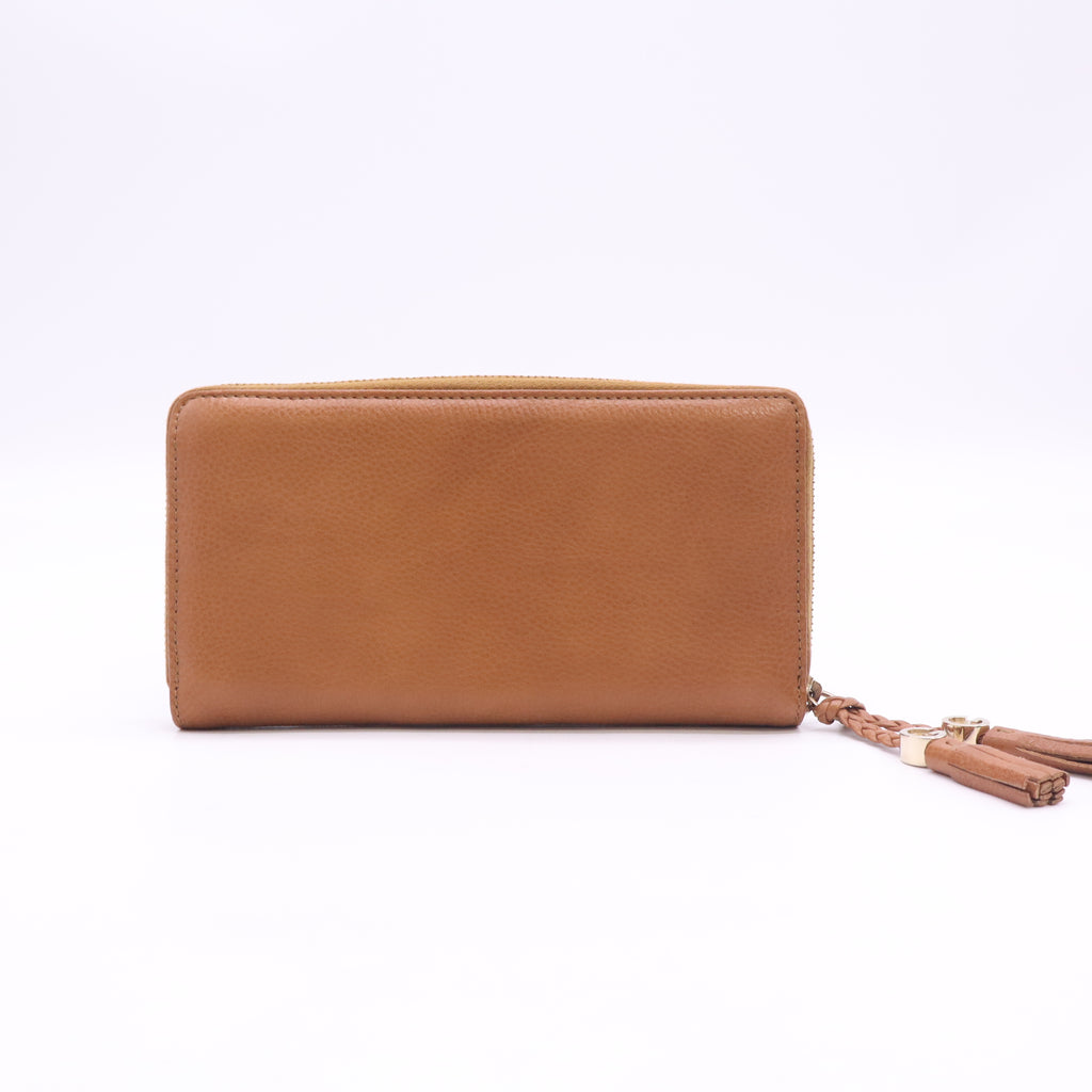 Gucci Marrakech Leather Zip Around Wallet W23448
