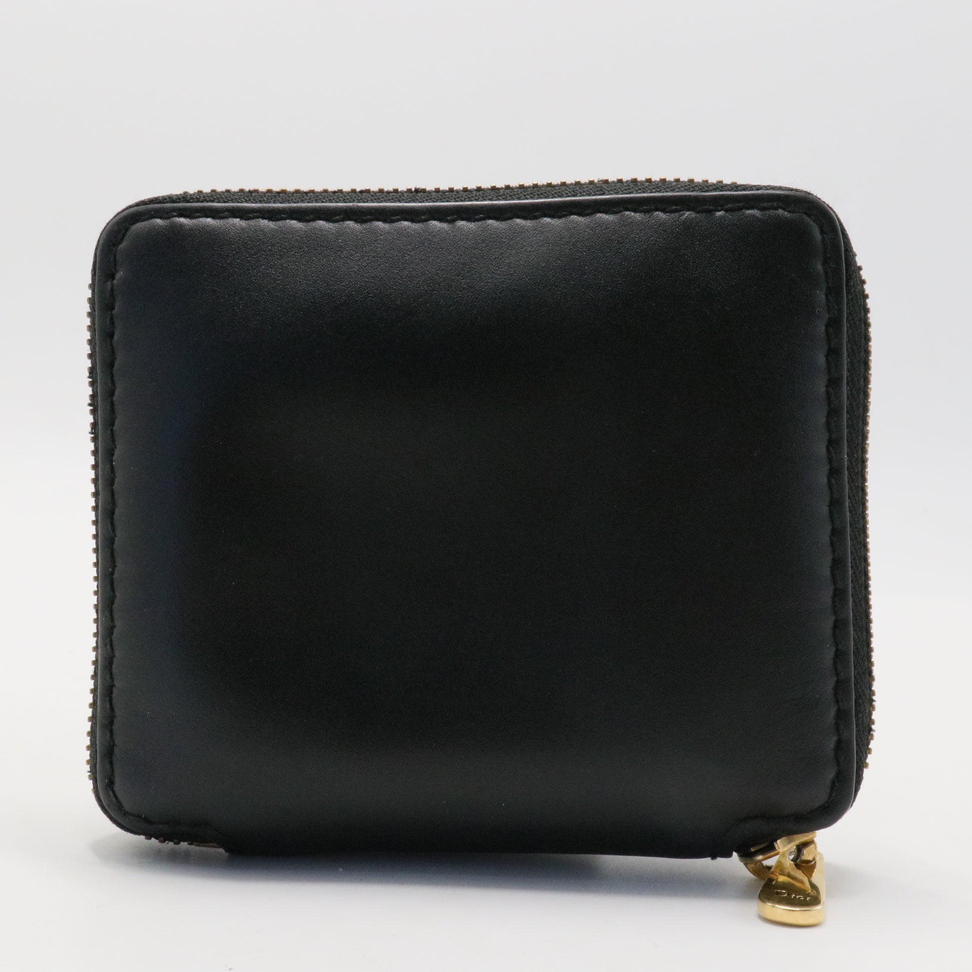 30 Montaigne Black Zipped Compact Wallet