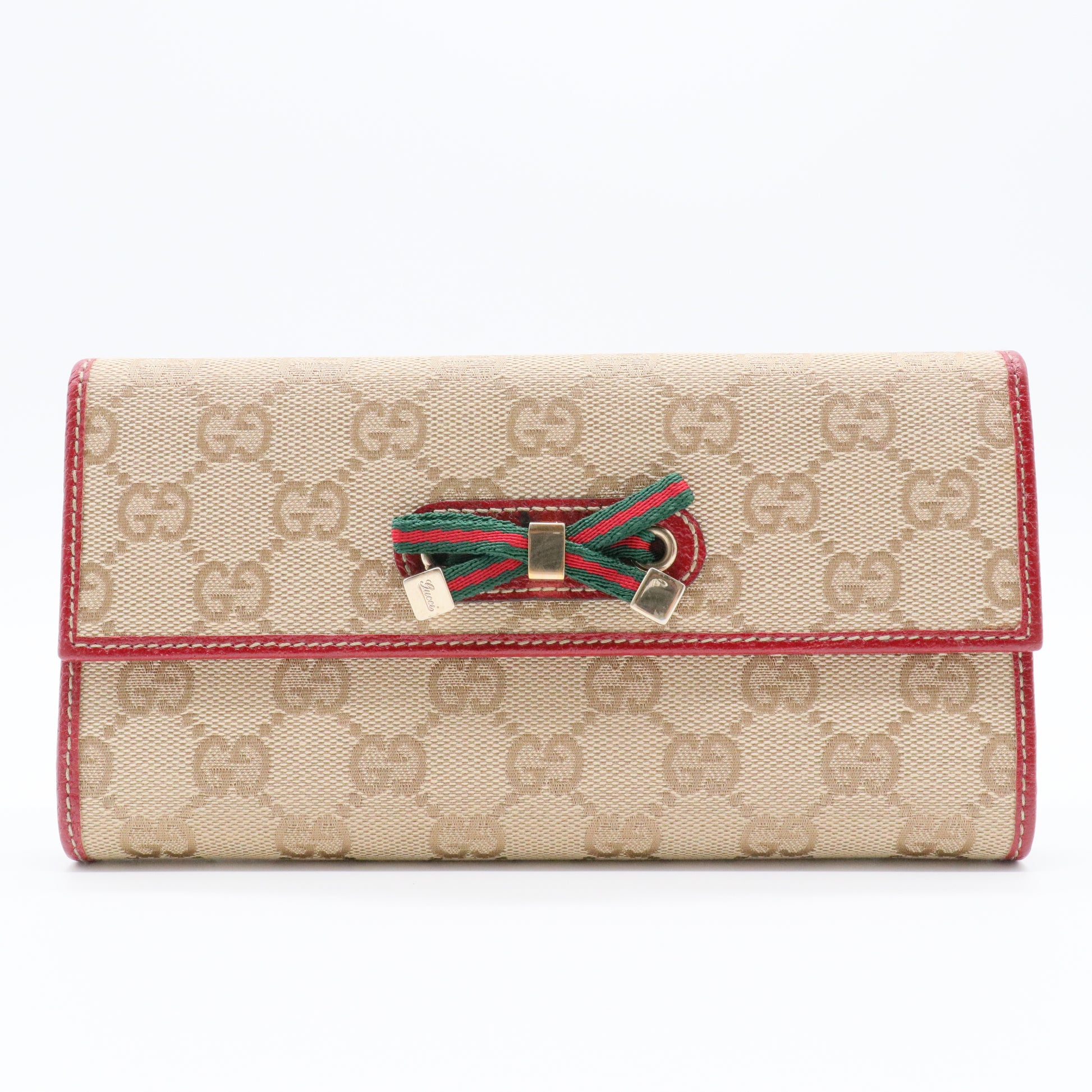 Princy Continental Wallet GG Canvas Long