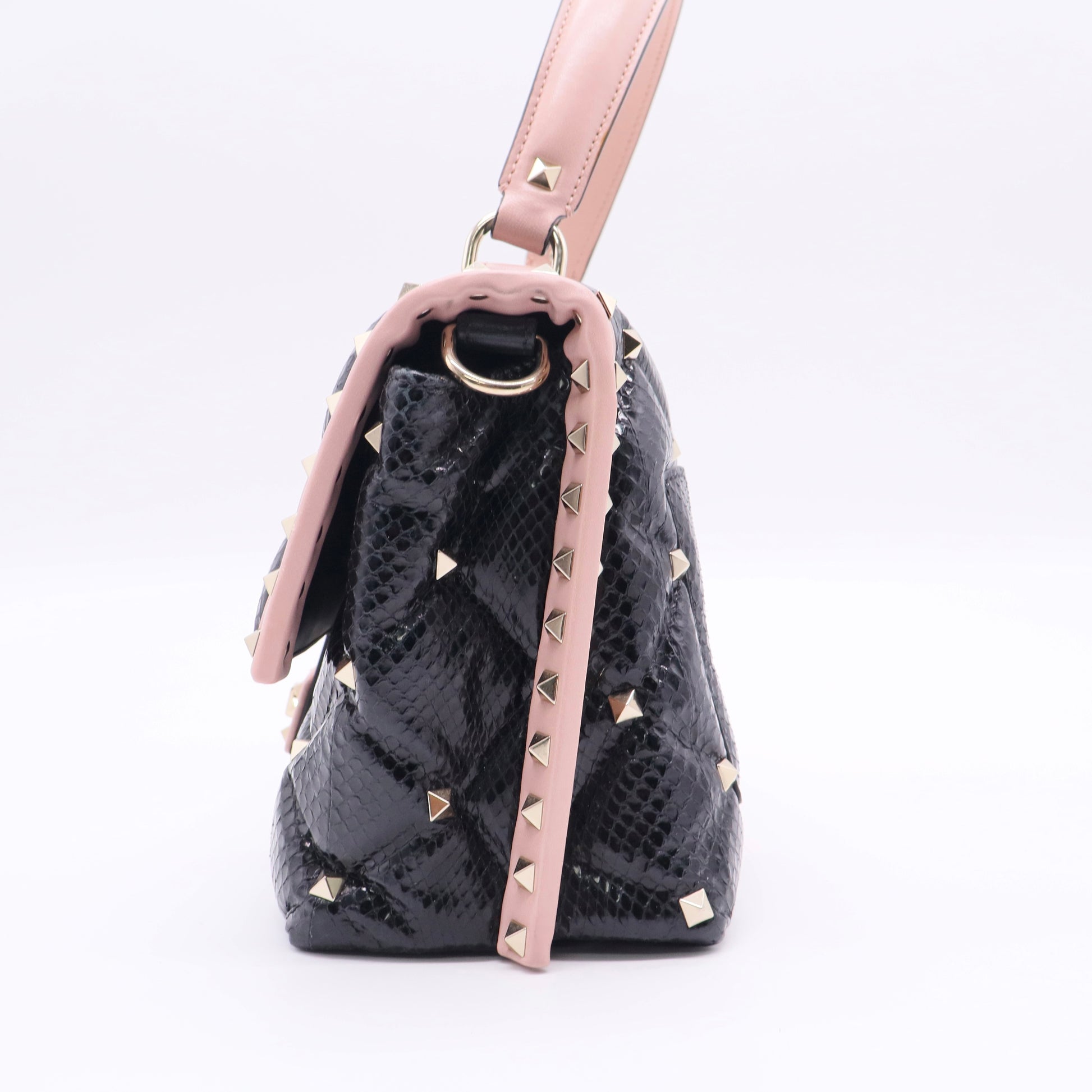 Valentino Garavani Top Handle Bag Quilted Leather