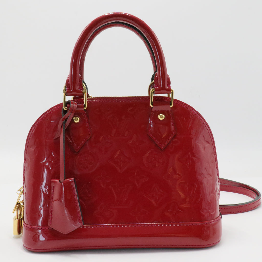 Alma BB patent leather handbag