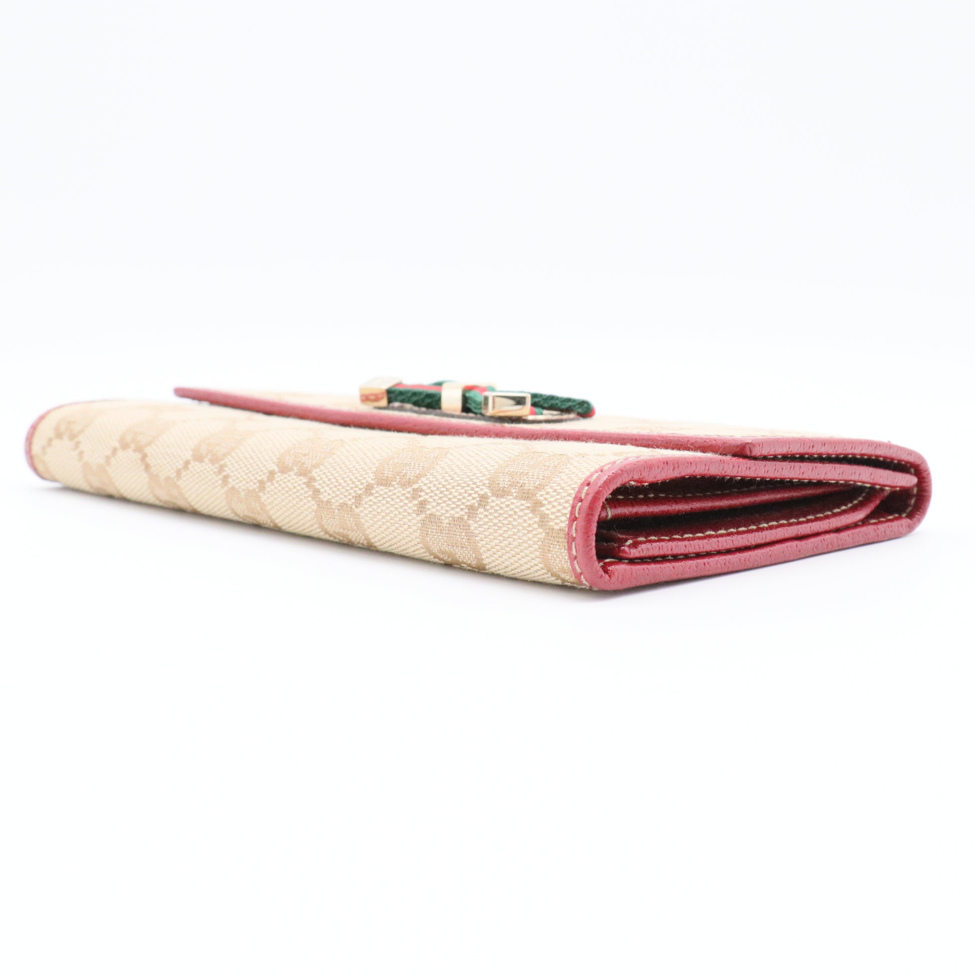 Princy Continental Wallet GG Canvas Long