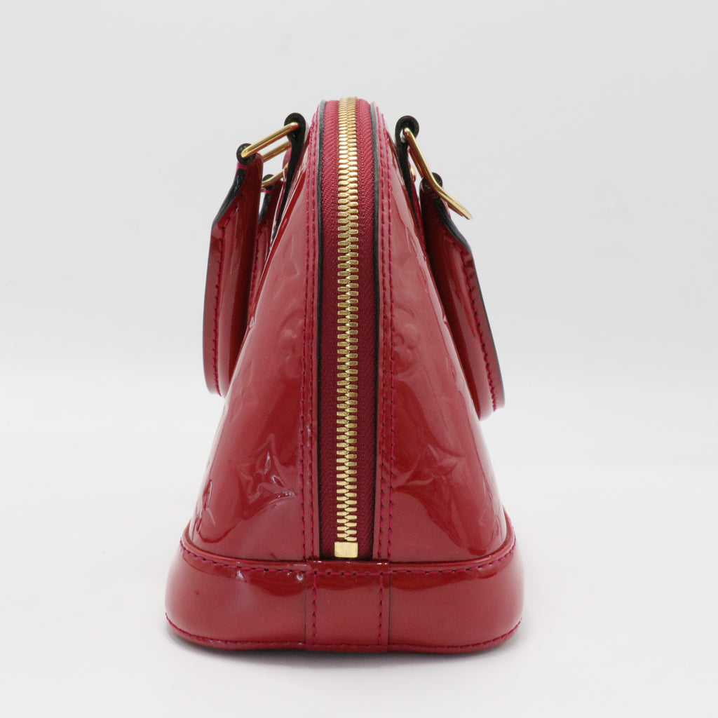 Alma BB patent leather handbag