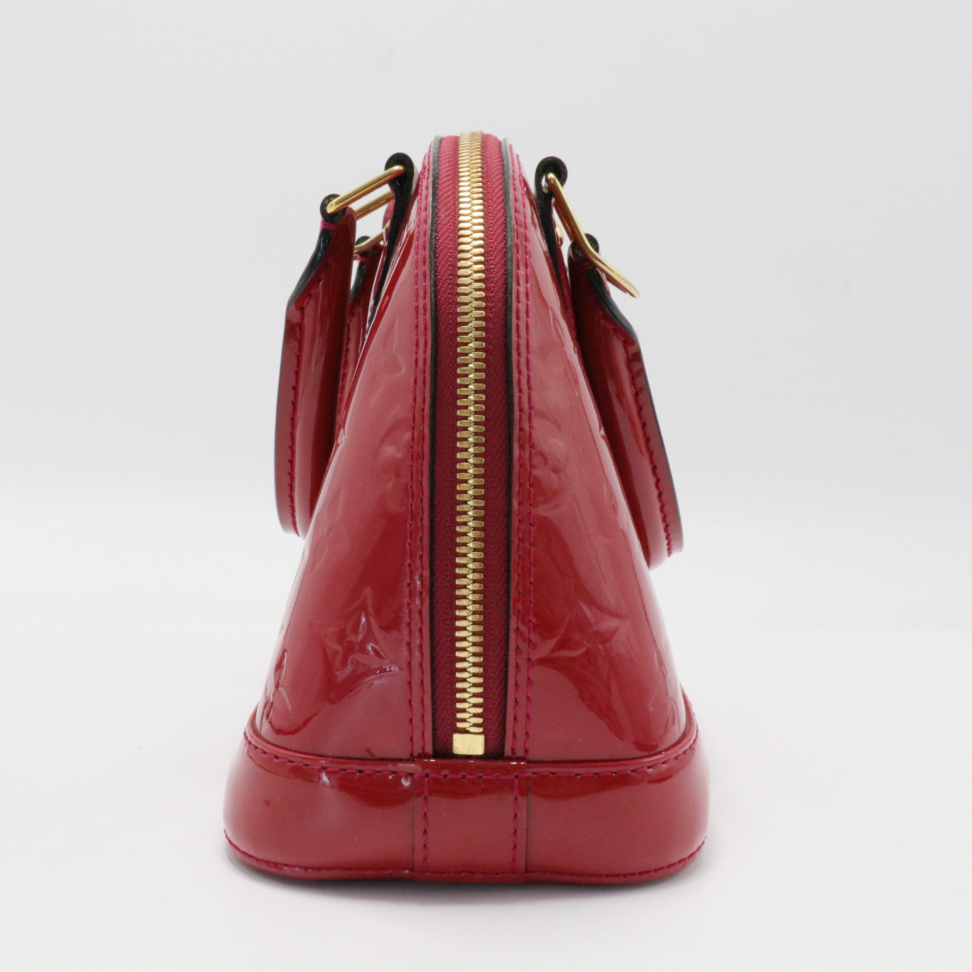 Alma BB patent leather handbag