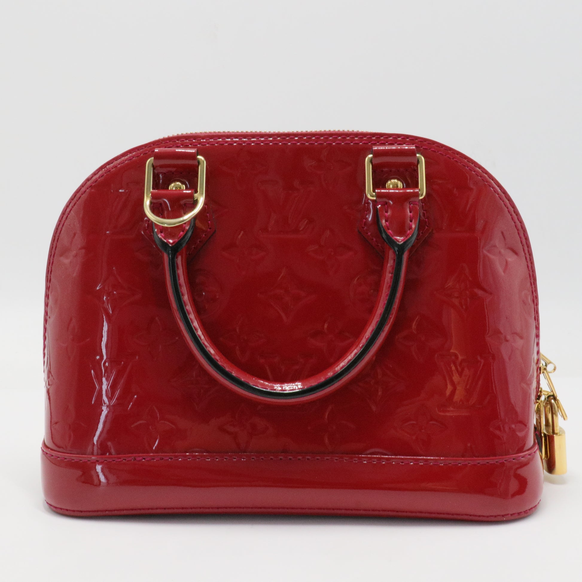 Alma BB patent leather handbag