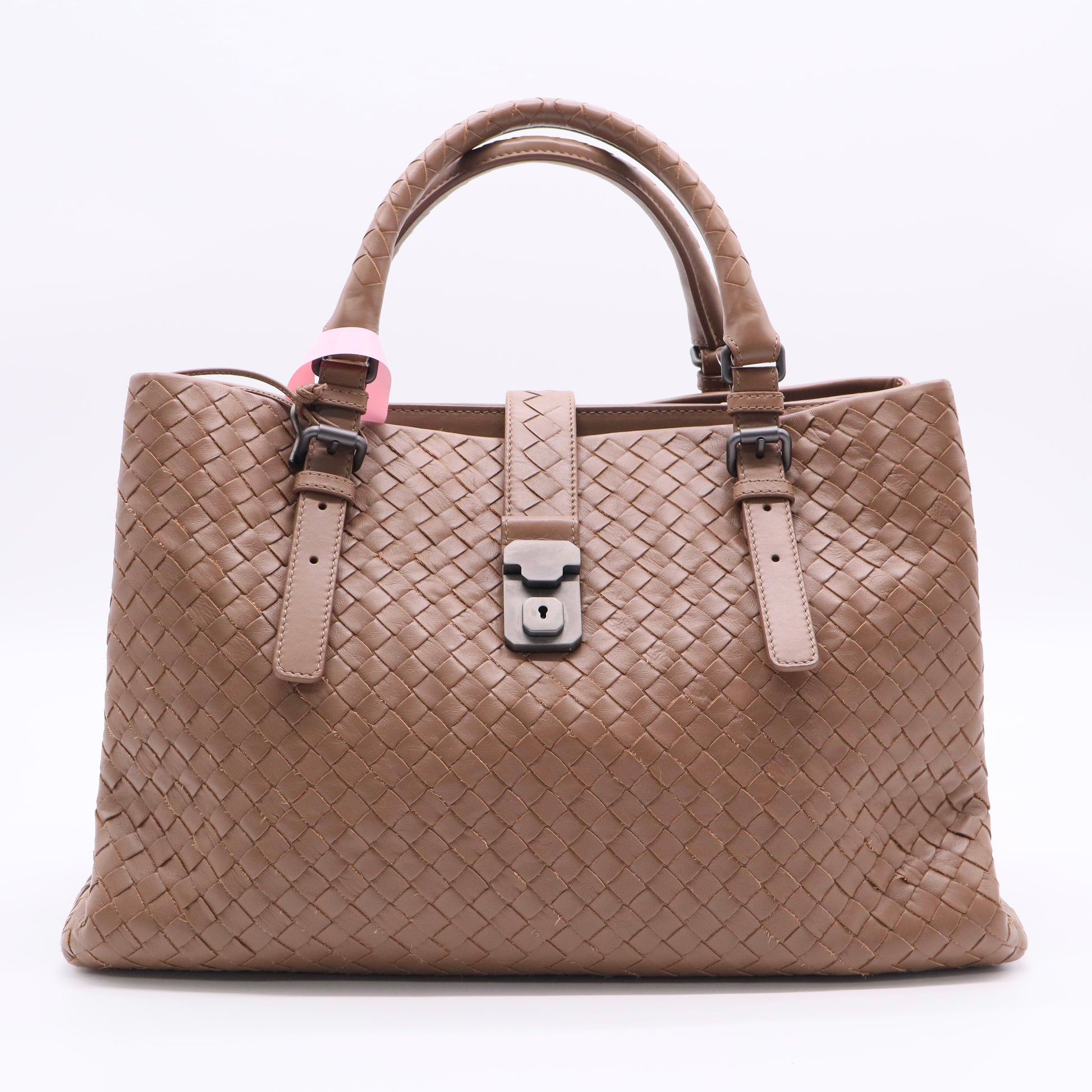 Bottega Veneta Roma Bag Intrecciato Nappa Large Twins LDJ2521