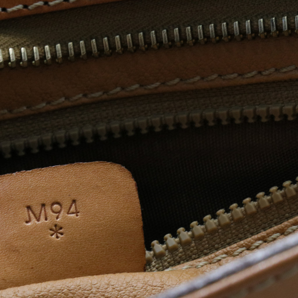 Macadam Clutch Bag Brown