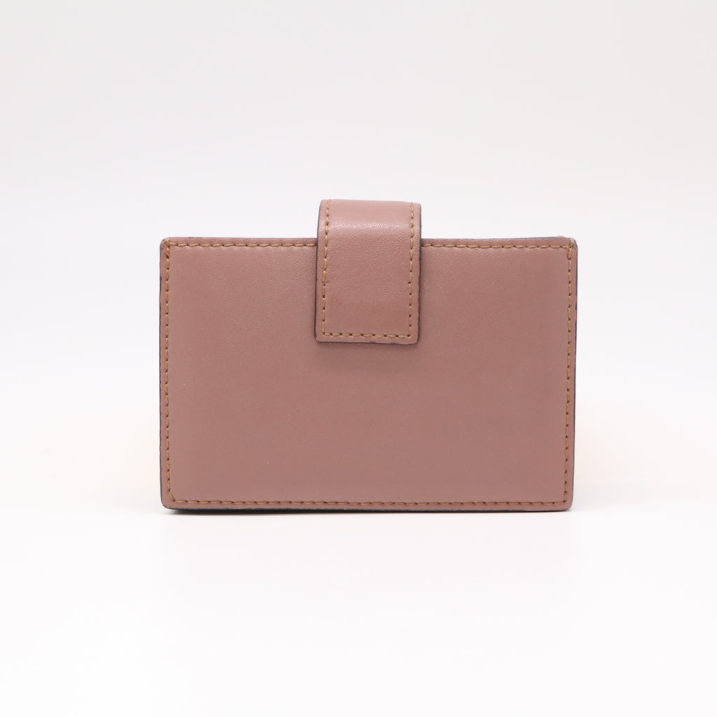 Fendi F is Fendi Studded Accordion Card Holder W22241