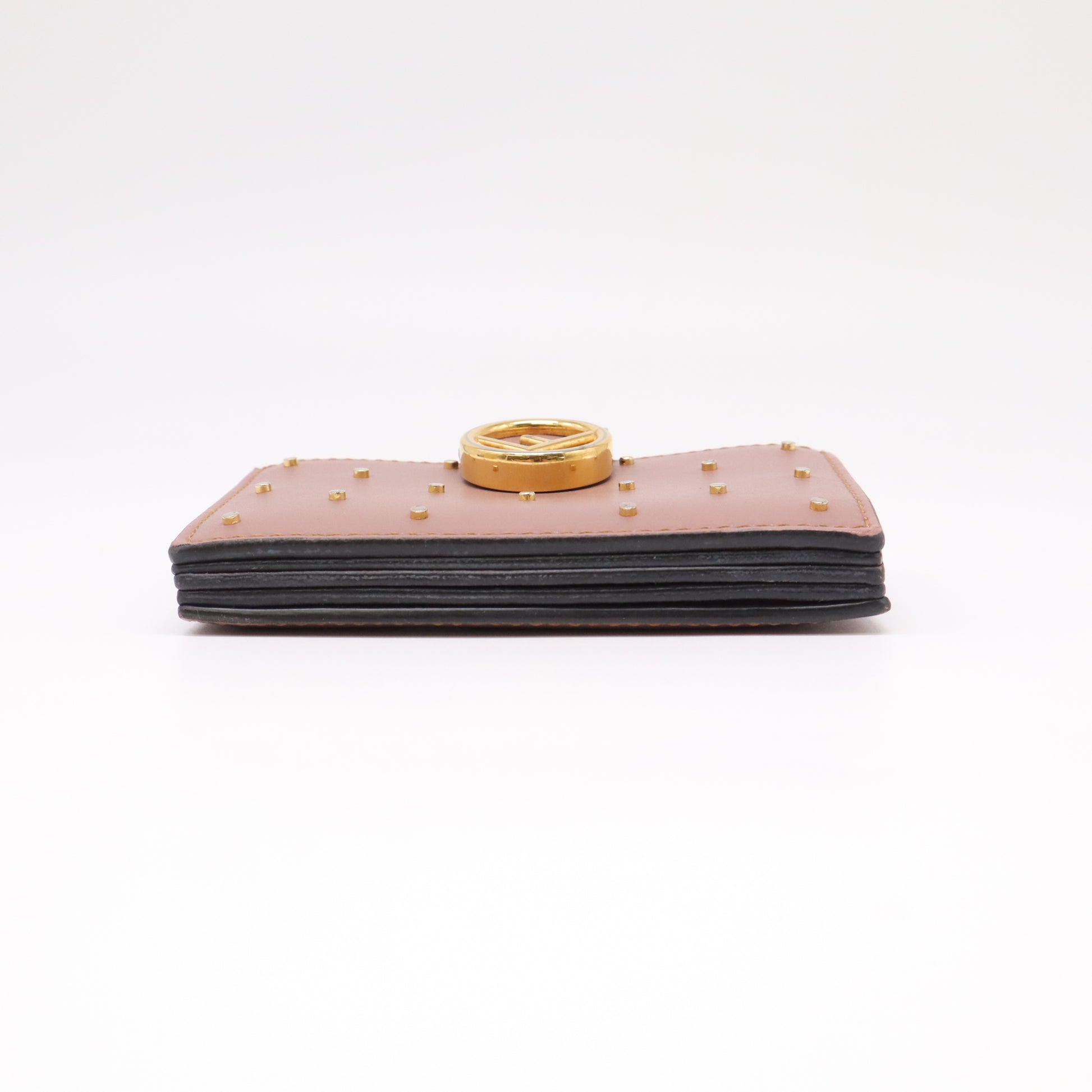Fendi F is Fendi Studded Accordion Card Holder W22241