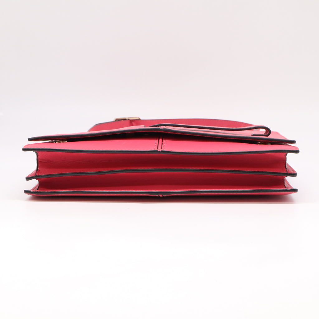 Valentino Garavani Leather "My Own Code" Clutch Bag B22795