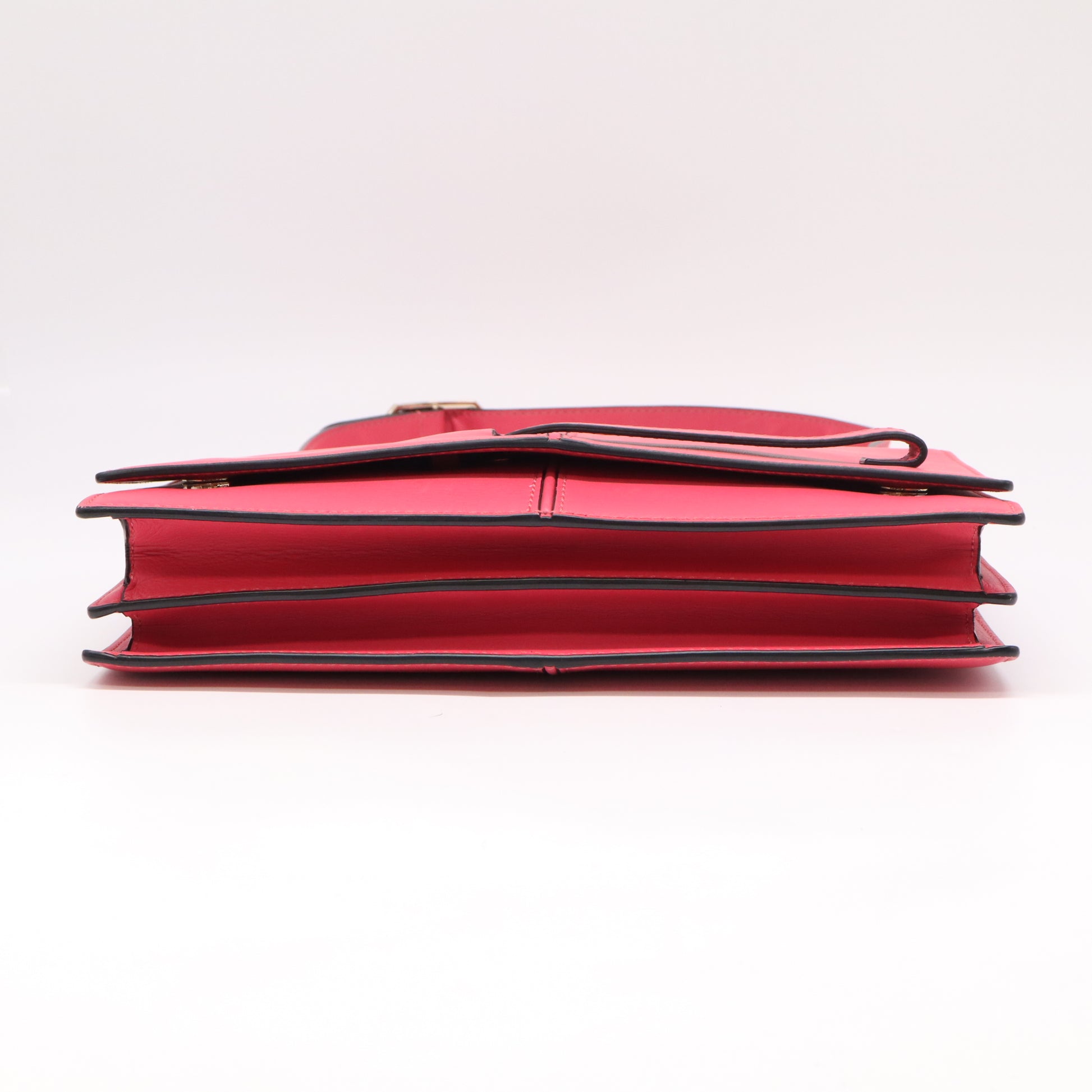 Valentino Garavani Leather "My Own Code" Clutch Bag B22795